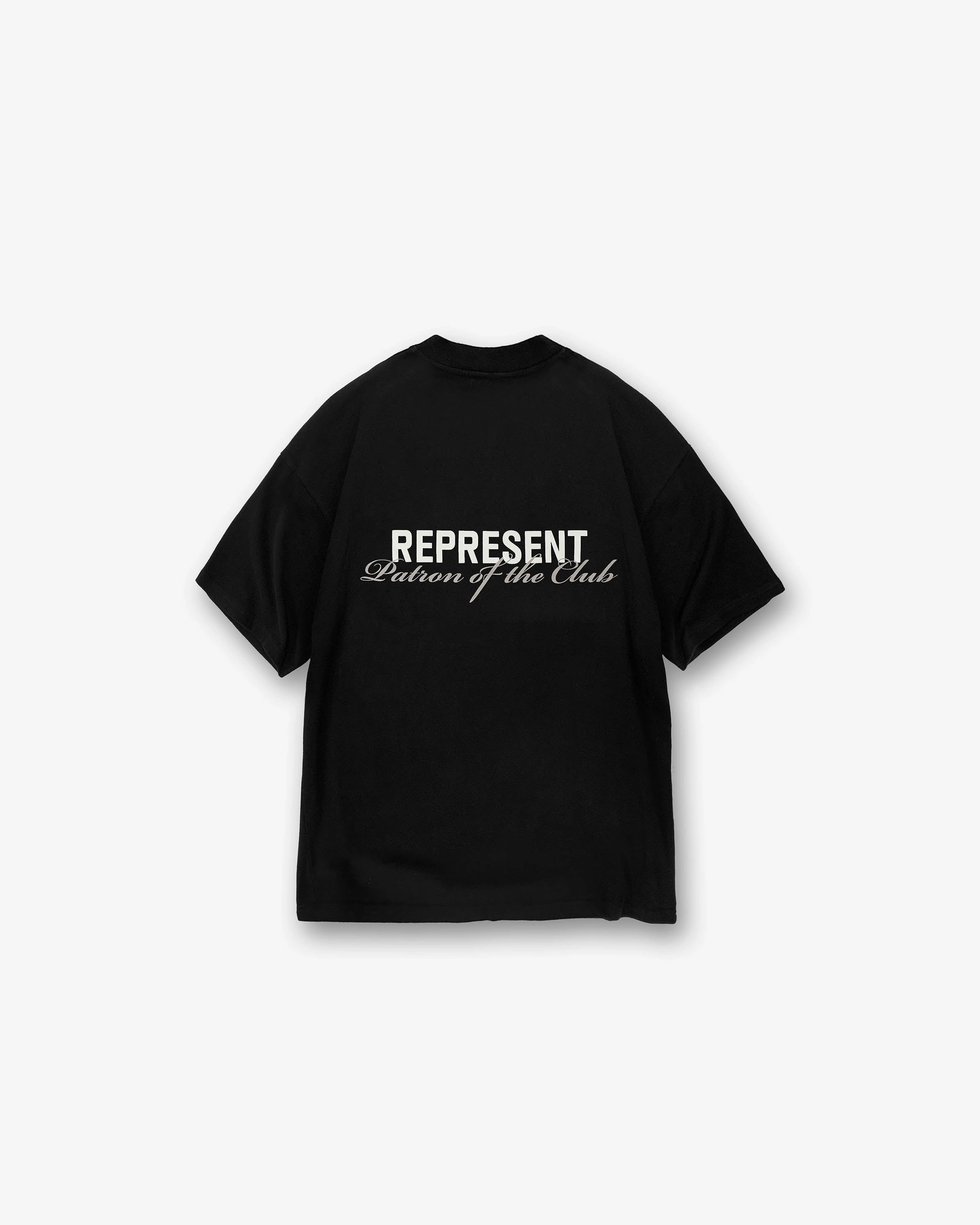 Patron Of The Club T-Shirt - Black ZeroWaste Production Simple Yet Cozy