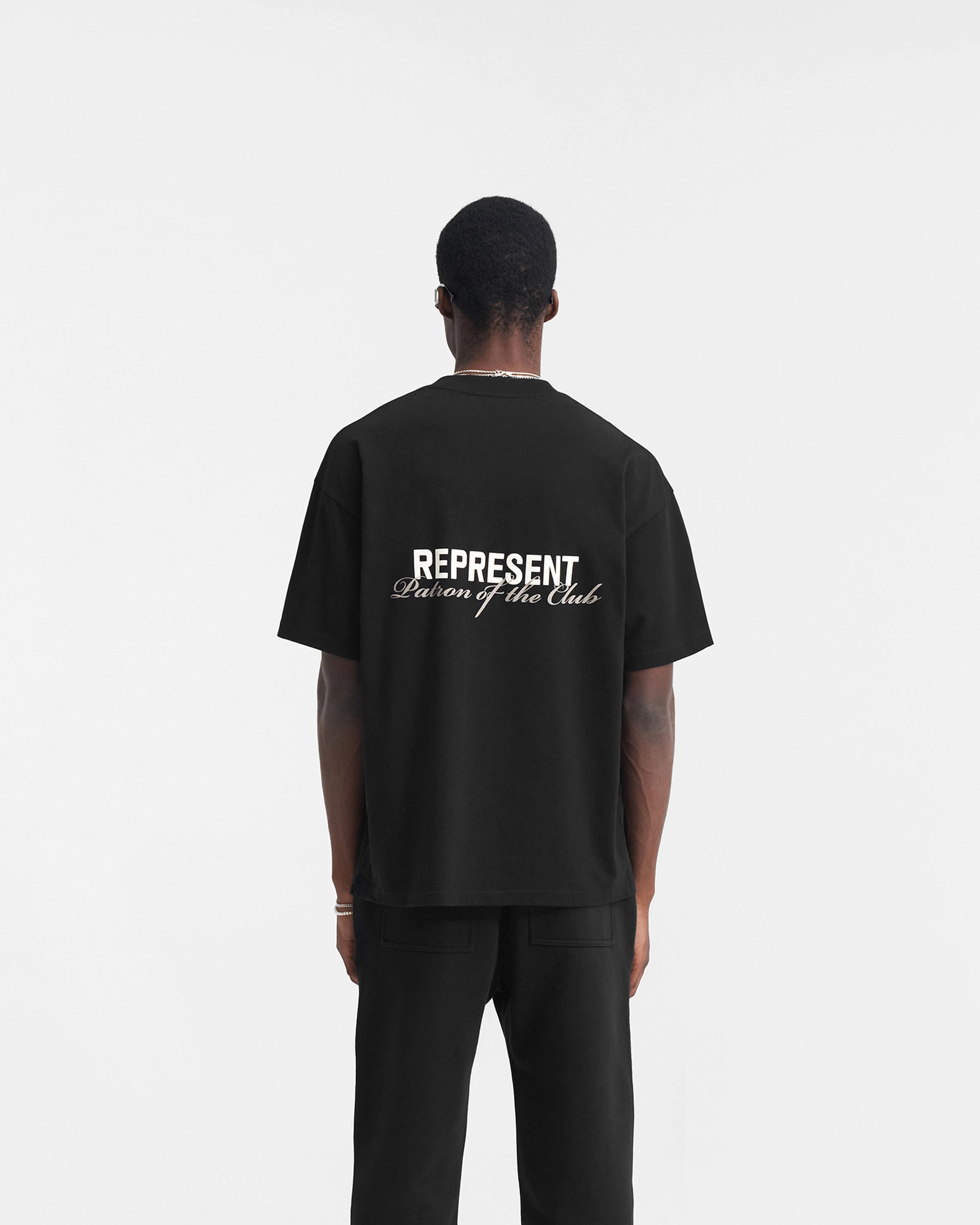 Functional Fashion Patron Of The Club T-Shirt - Black