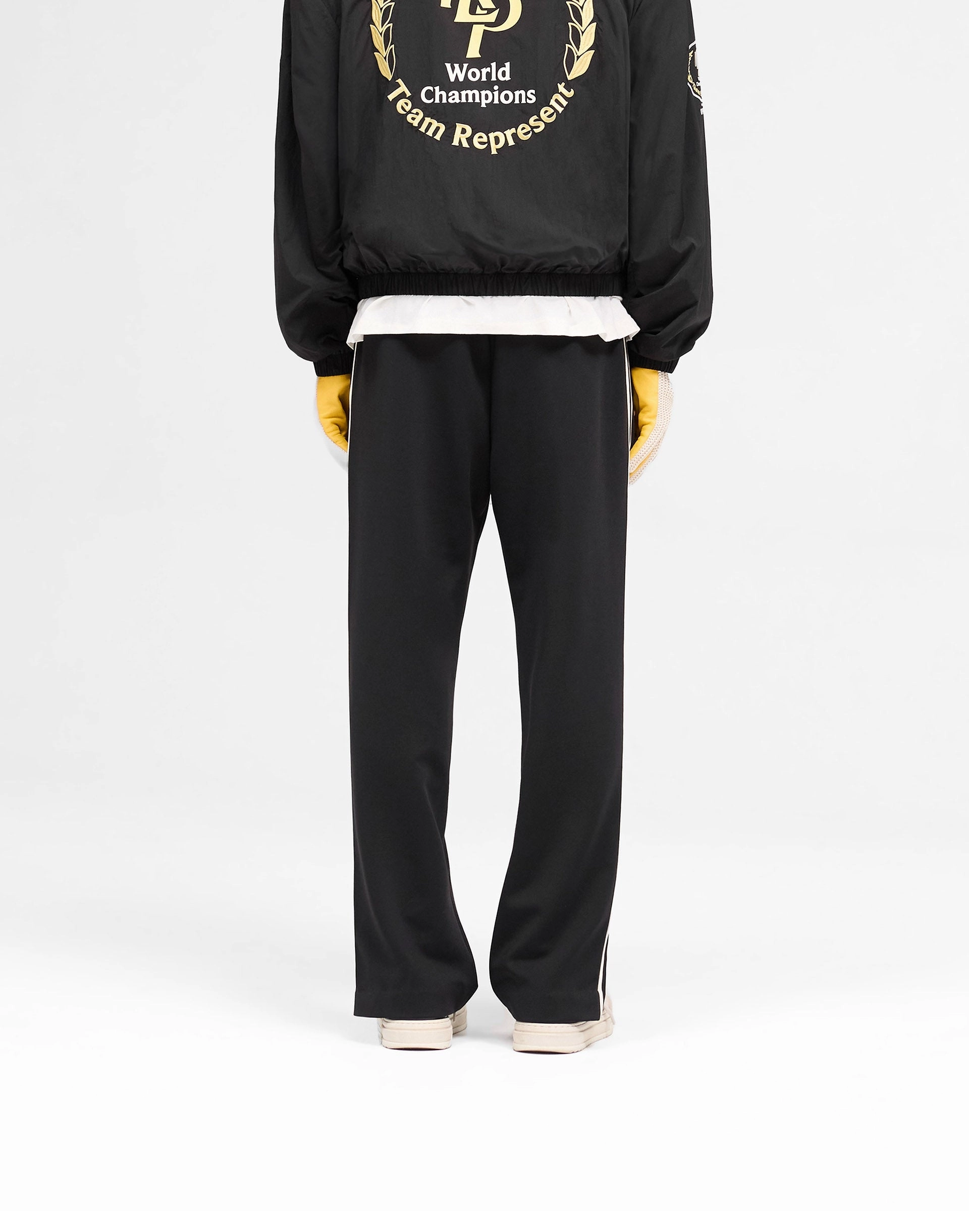 Comfort-First Comfy Flex Tailored Track Pant - Jet Black
