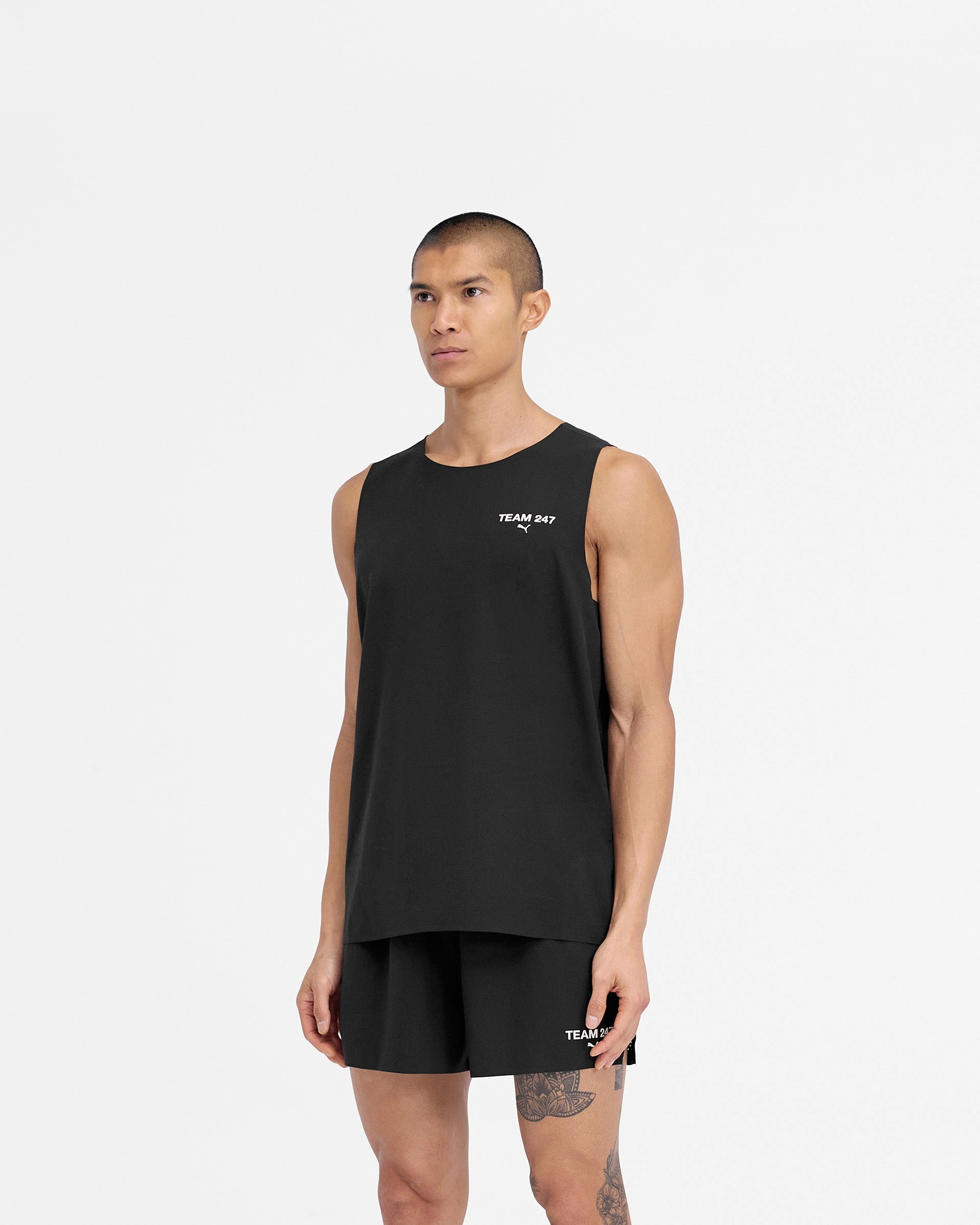 Casual Vibe 247 X Puma Oversized Tank - Black