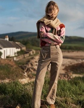 AntiStaticLining Pimlico Cord Trousers-Nutmeg
