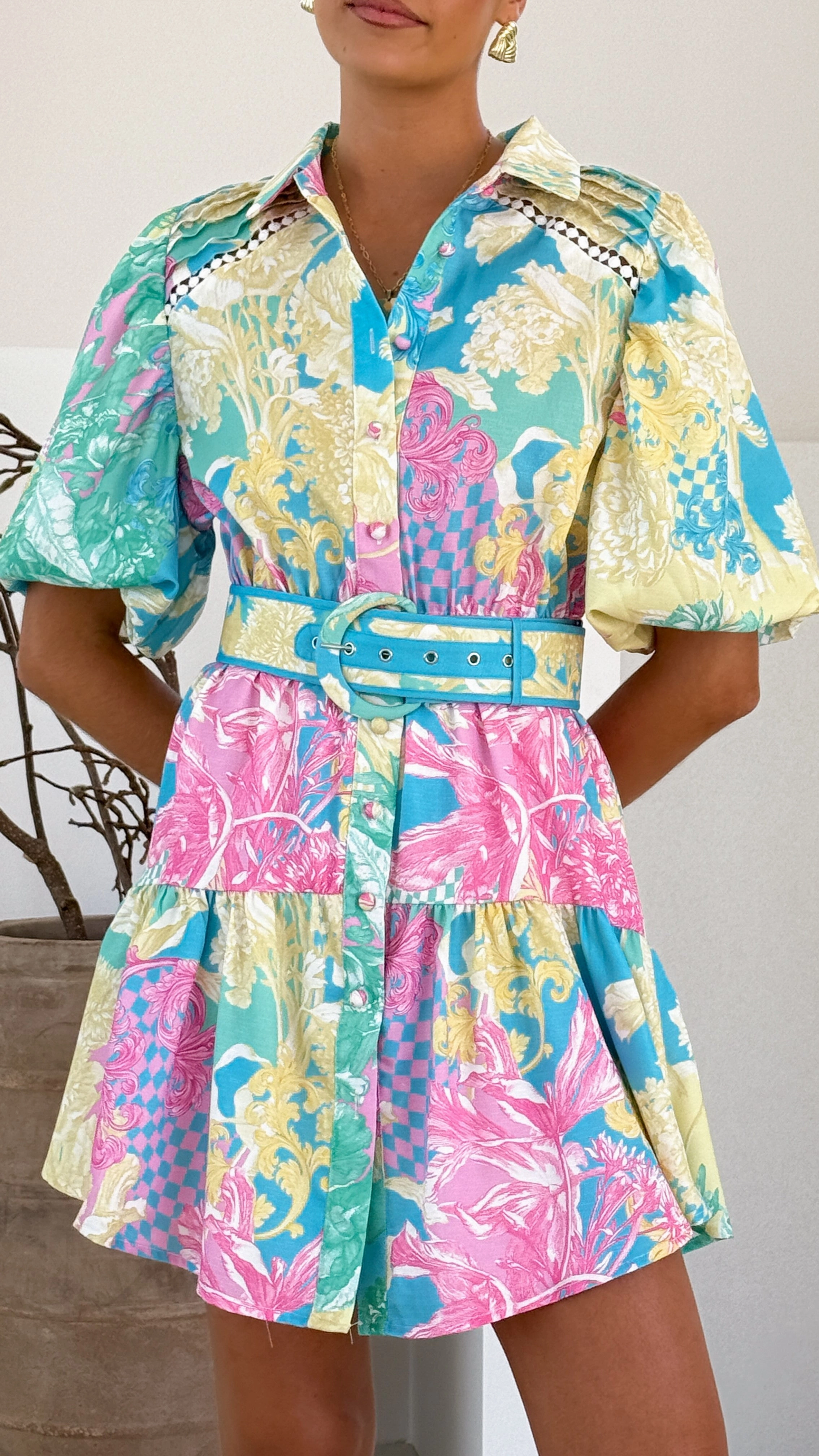 Milan Mini Dress - Sun Kissed Summer Match Quick