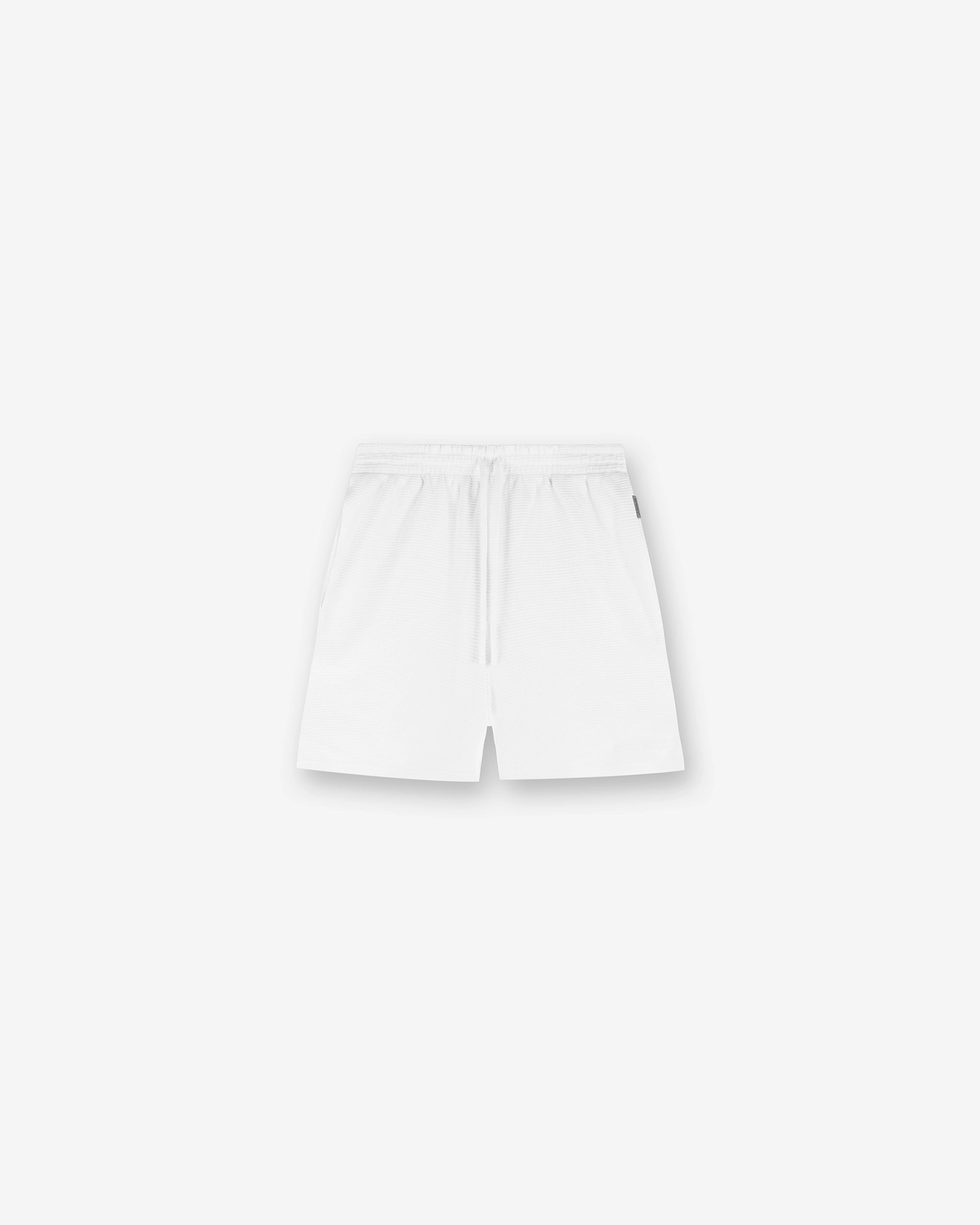Waffle Shorts - White Soft Fabric