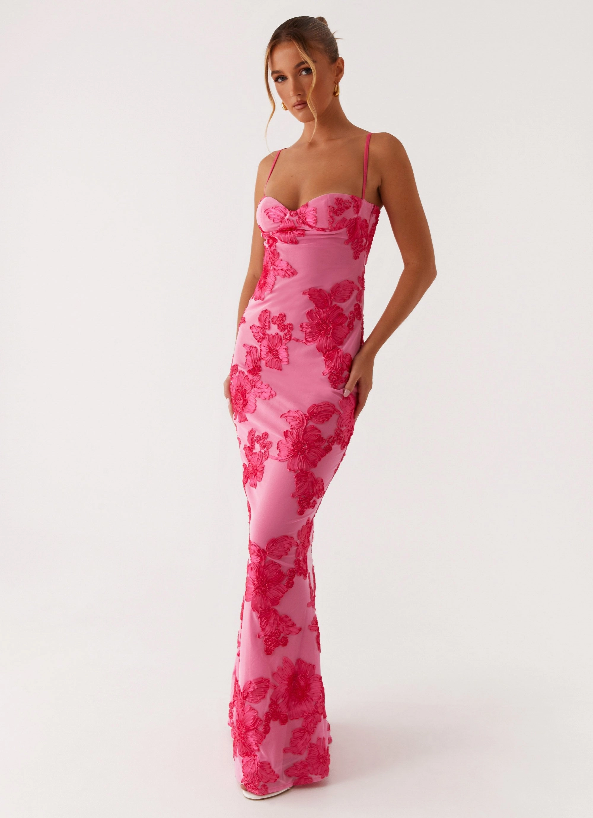 That Girl Maxi Dress - Pink Cozy Energy