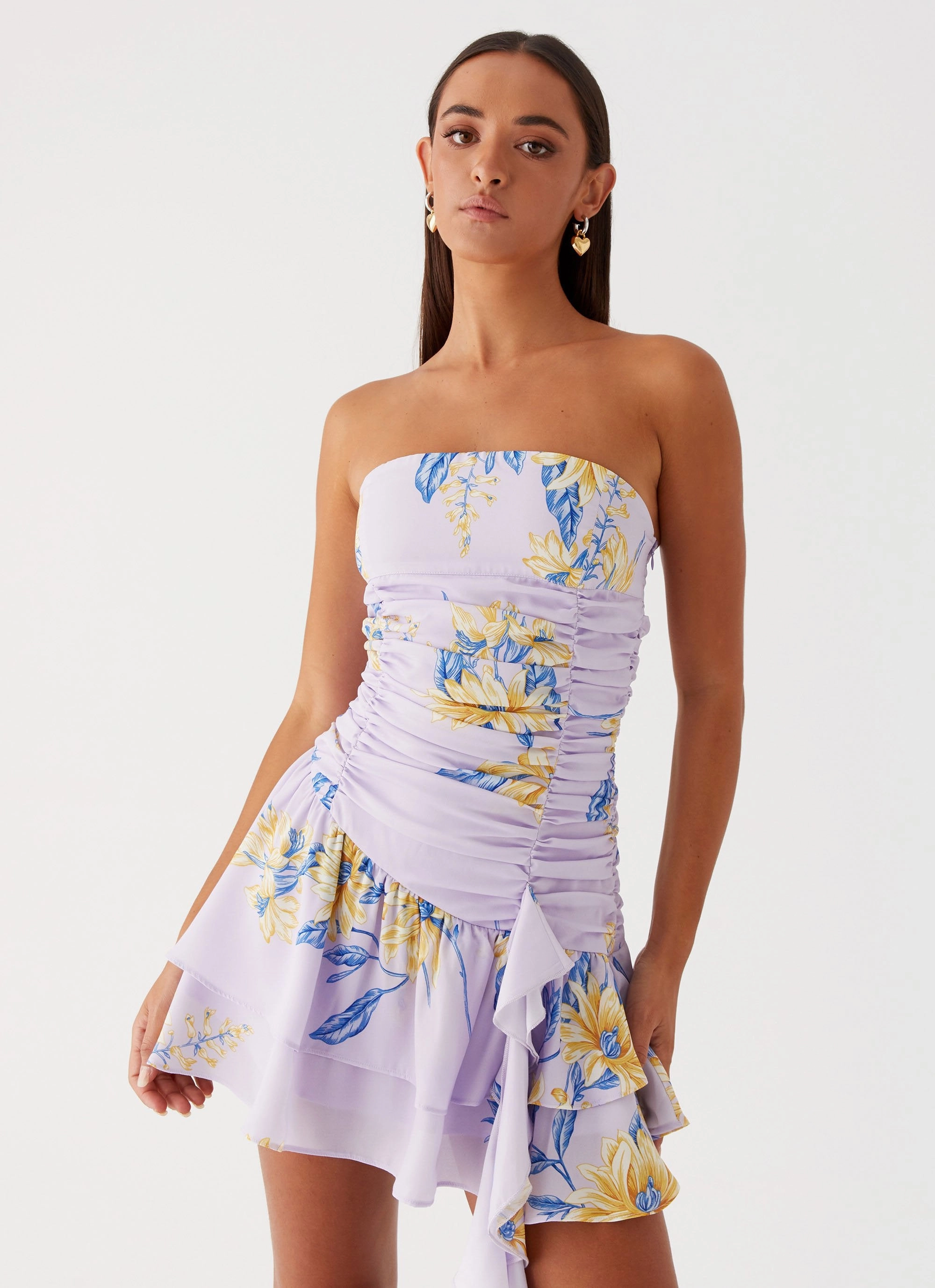 Viviana Mini Dress - Lavender Everyday Ready