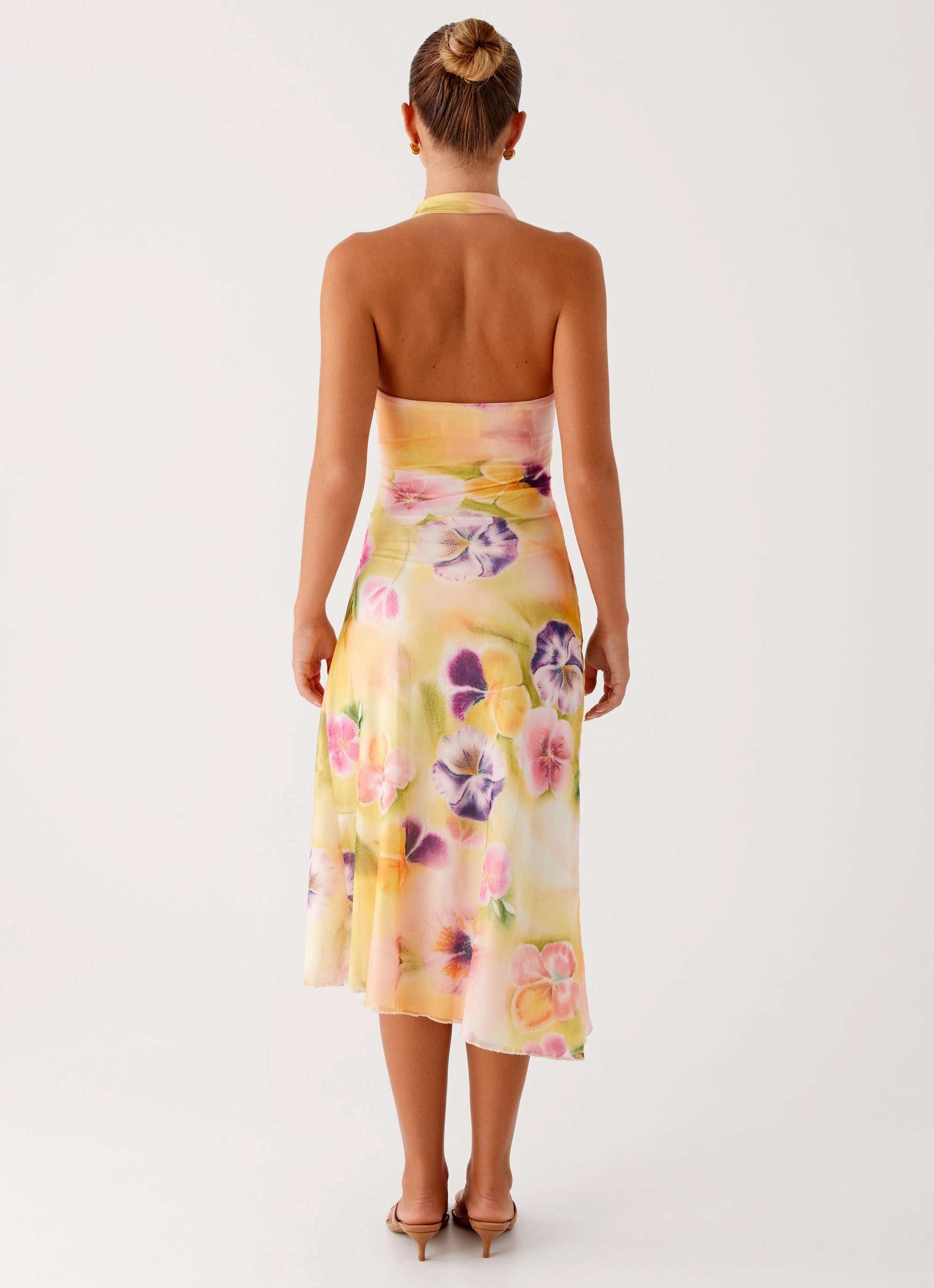 Perfect Fit Wear Kayce Midi Dress - Sunburst Floral