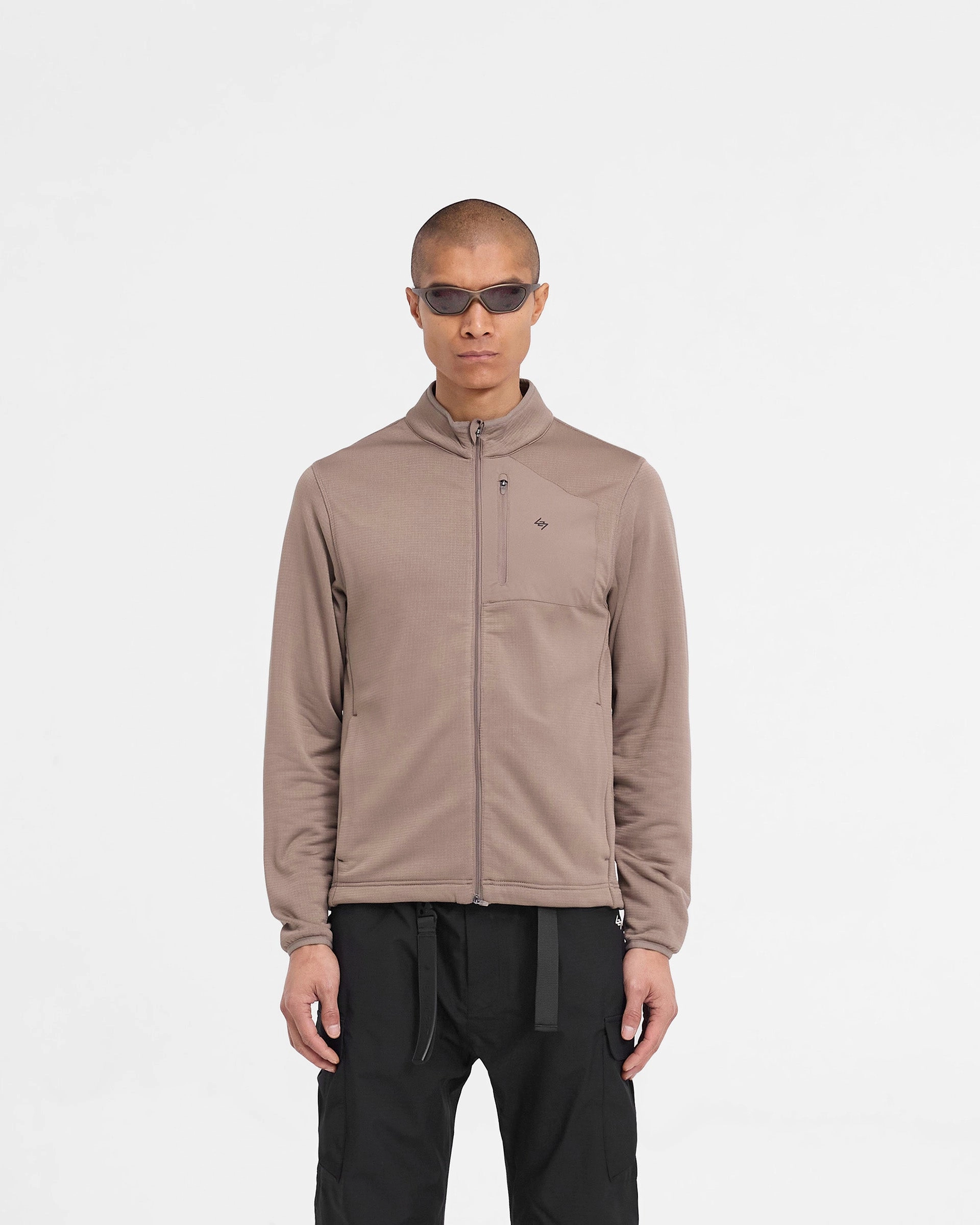 247 Full Zip Fleece - Umber Formal Use Essential Casual Look