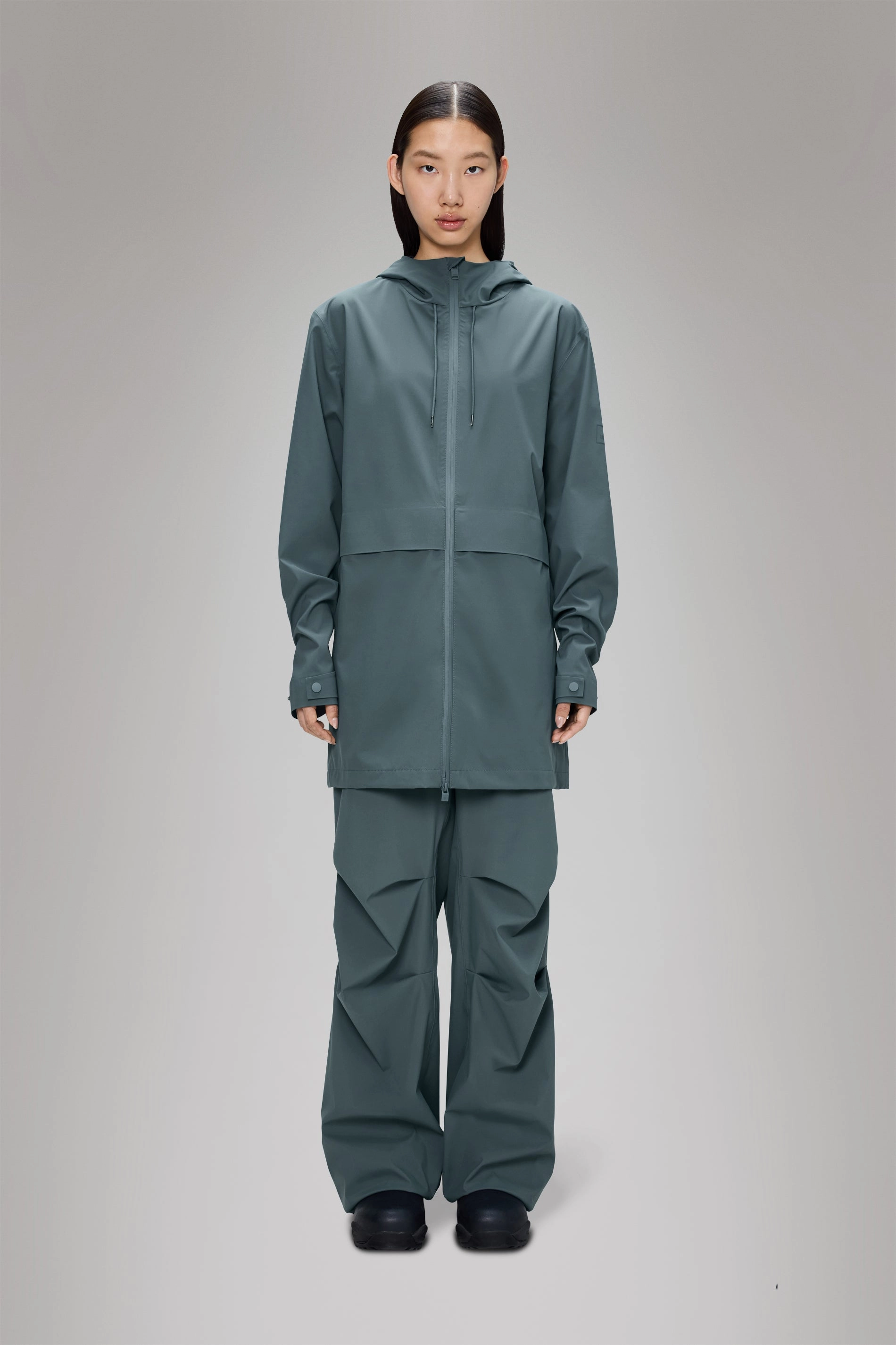 Suva Hardshell Long Jacket Clean Fit