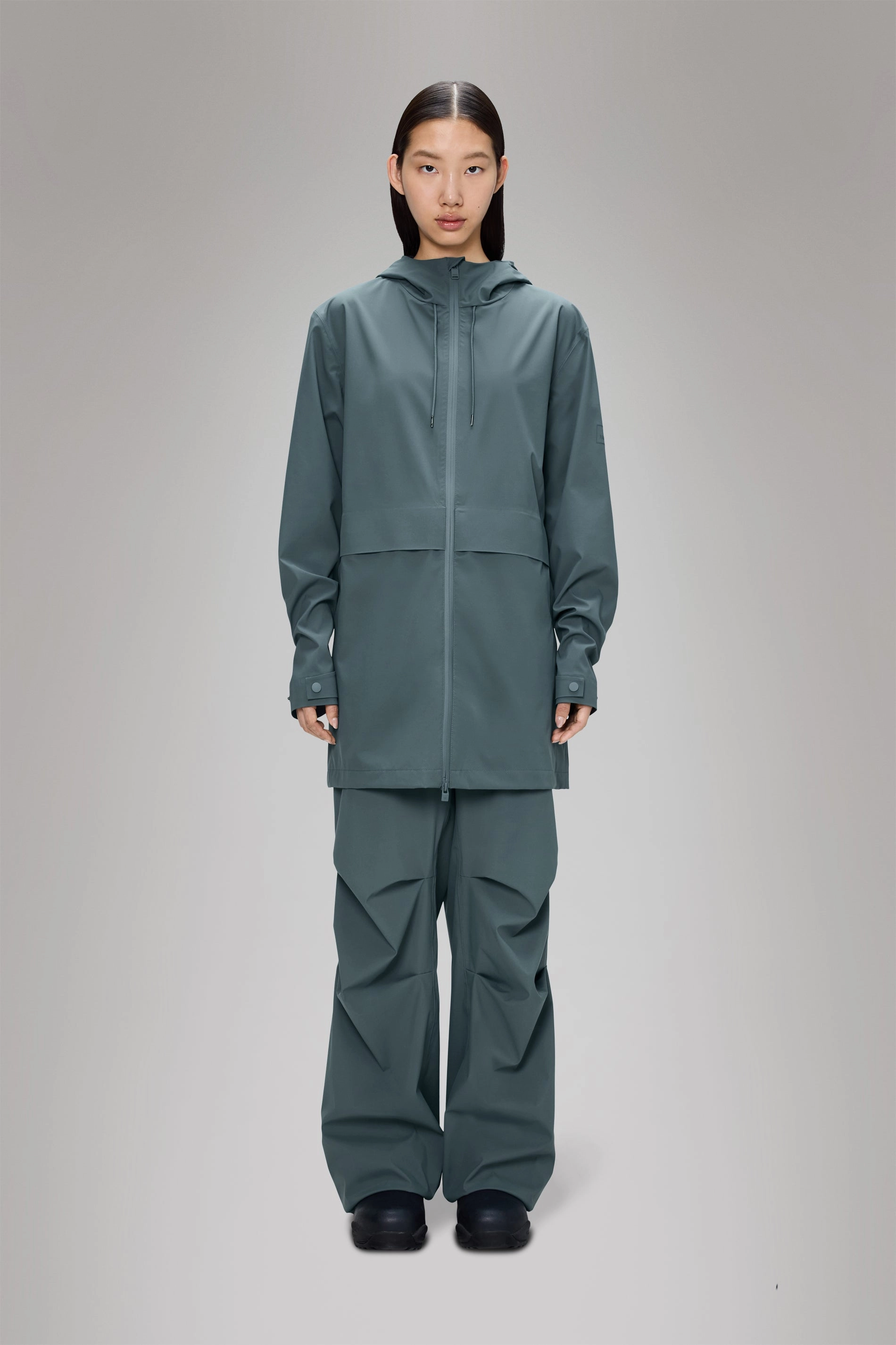 Suva Hardshell Long Jacket Modern Layers Chill Day Layer