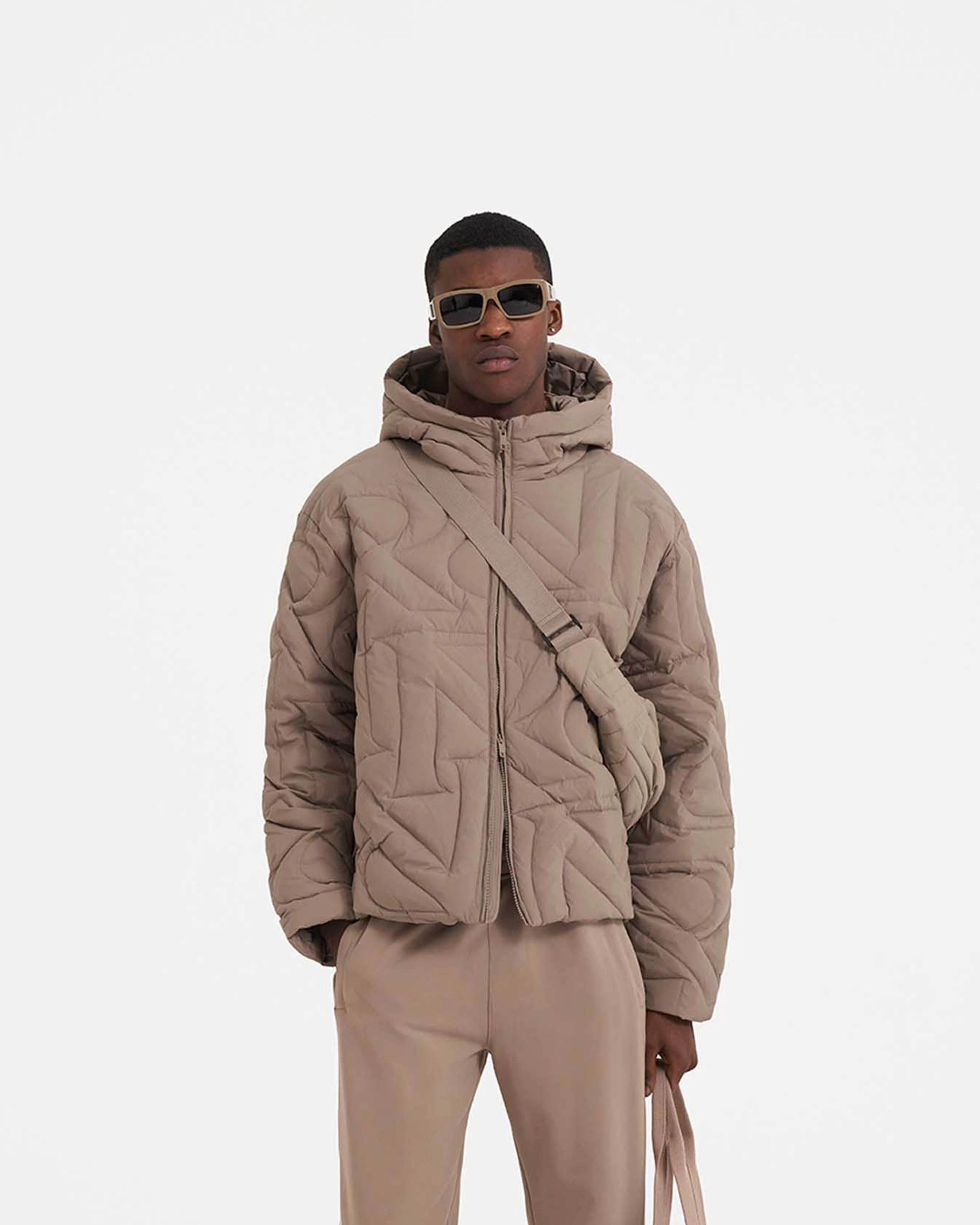Initial Lightweight Hooded Jacket - Mushroom Day Hike Style