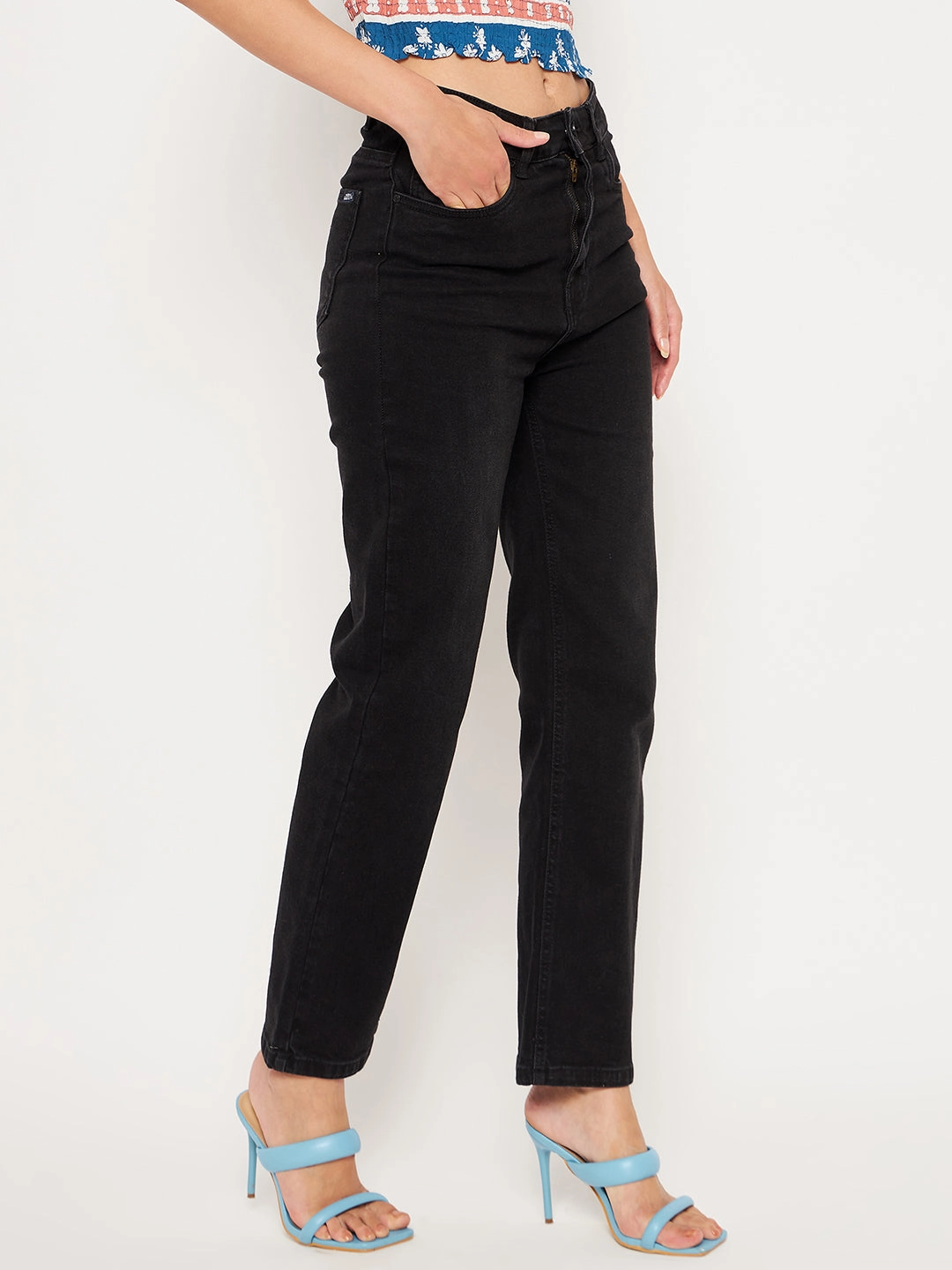 Madame Black Denim Advanced Stretch Recovery Premium Look