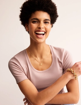 Essential Jersey T-Shirt-Milkshake Non Slip Shoulder Seams QuickDryTechnology