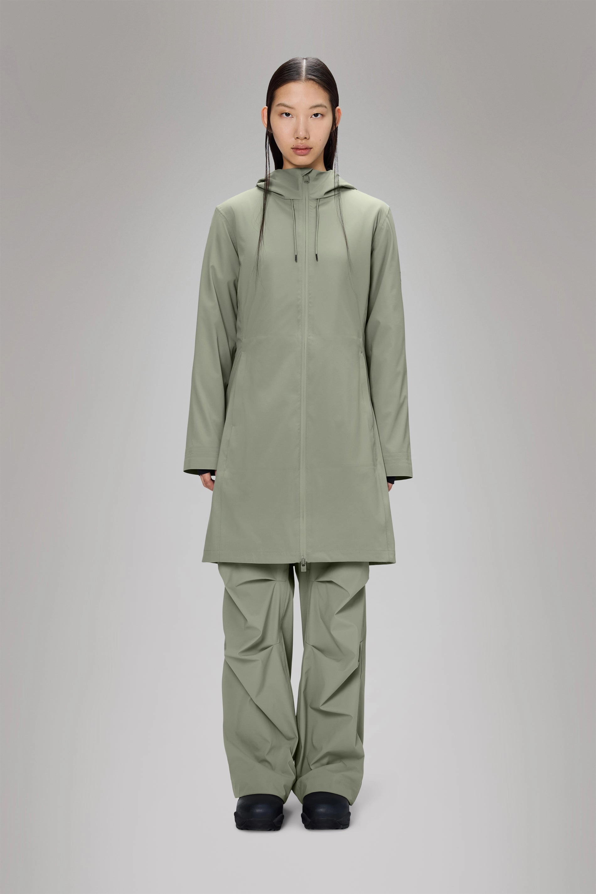Suva Hardshell Long W Jacket Soft Shell MoistureWickingLining