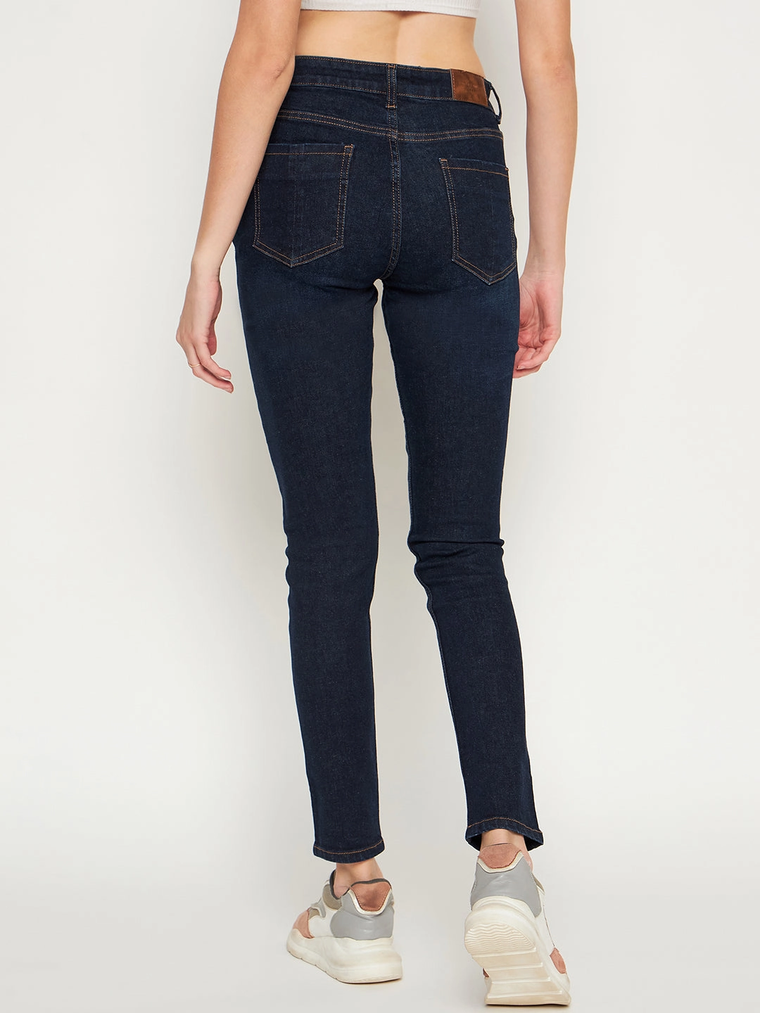 Comfortable Fit Design Outfit Vibe Madame Carbonblue Straight Fit Denim