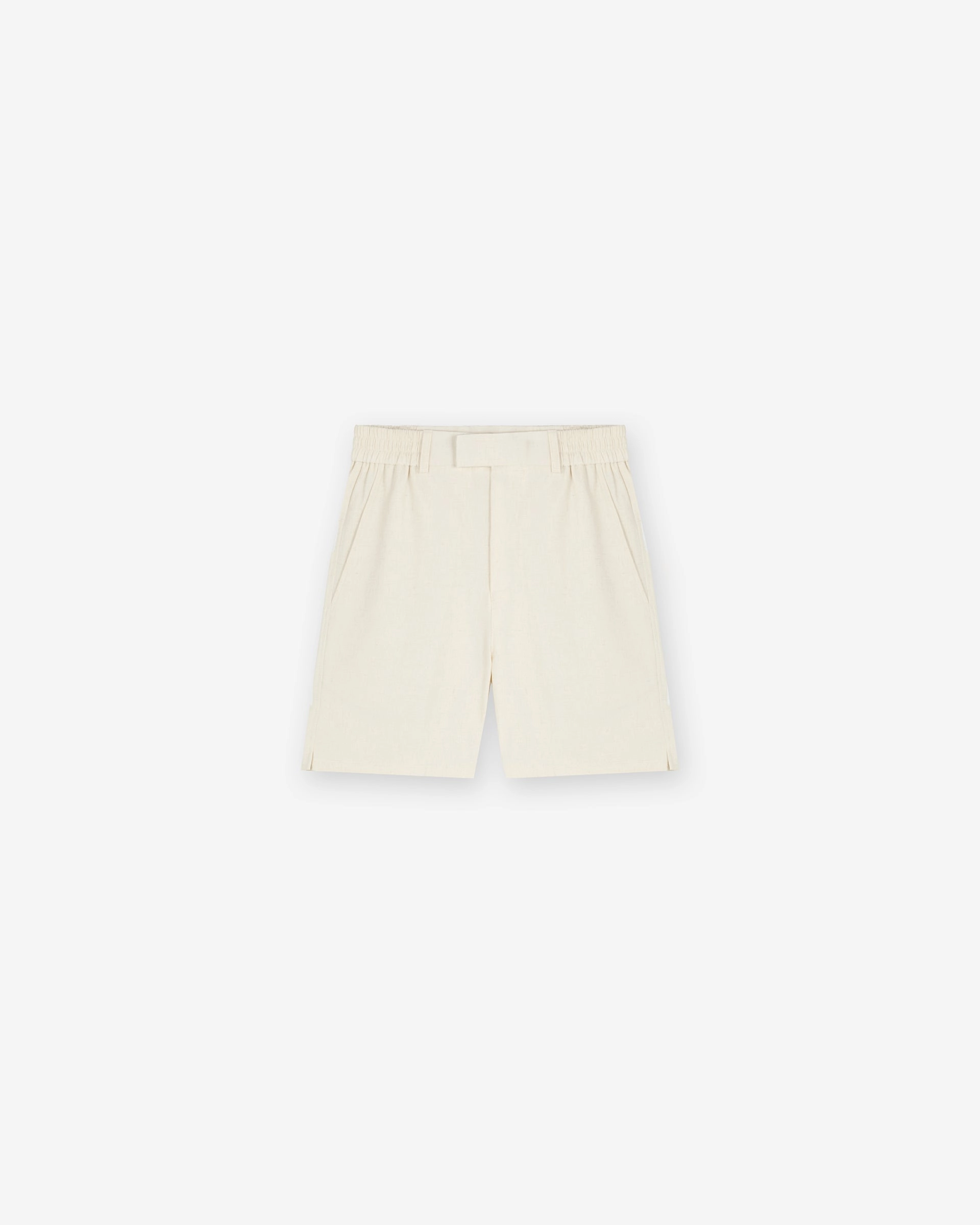 Odor Control Technology Move Friendly Logo Yacht Short - Antique White