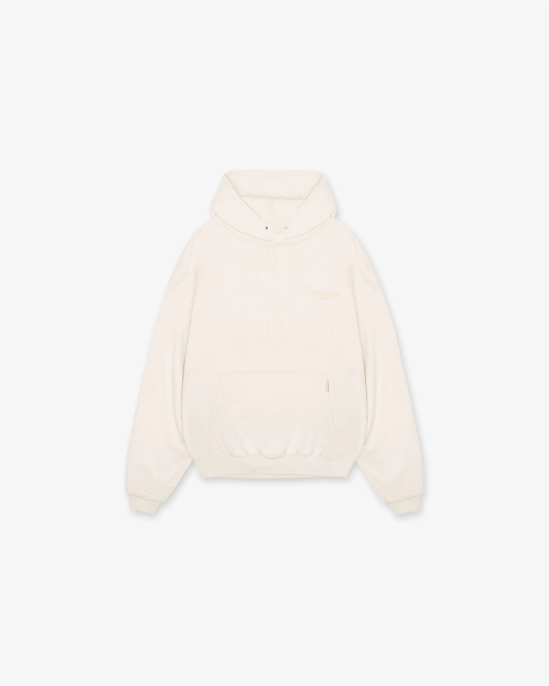 Stylish Layer Represent Owners Club Hoodie - Buttercream
