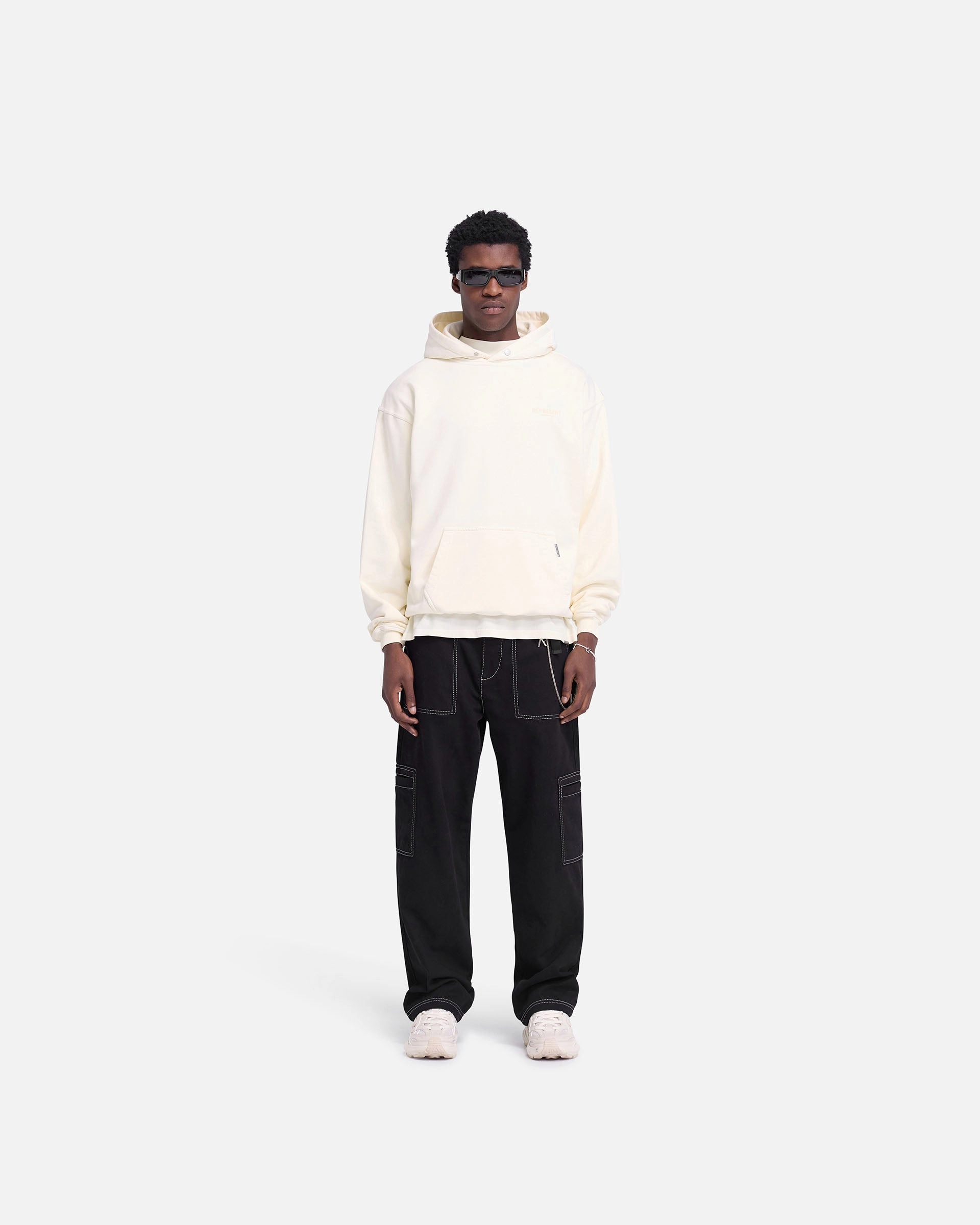 Stylish Comfort Represent Owners Club Hoodie - Buttercream