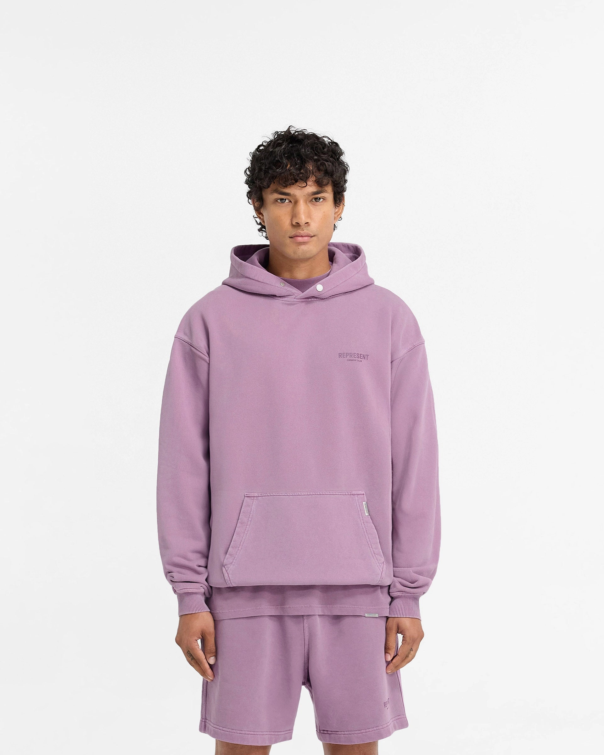 Peacock like Represent Owners Club Hoodie - Mid Purple