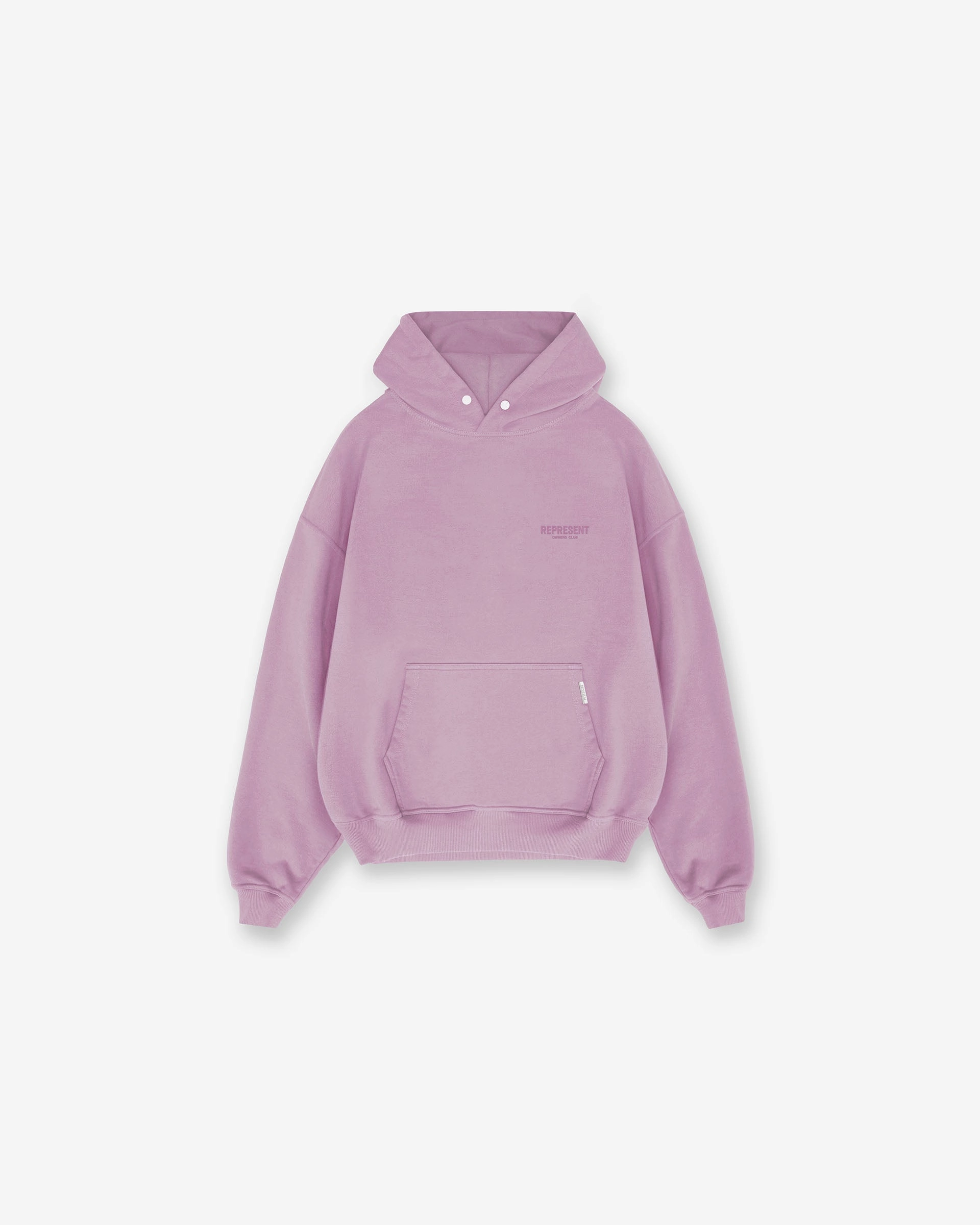 Represent Owners Club Hoodie - Mid Purple Microfiber Interior