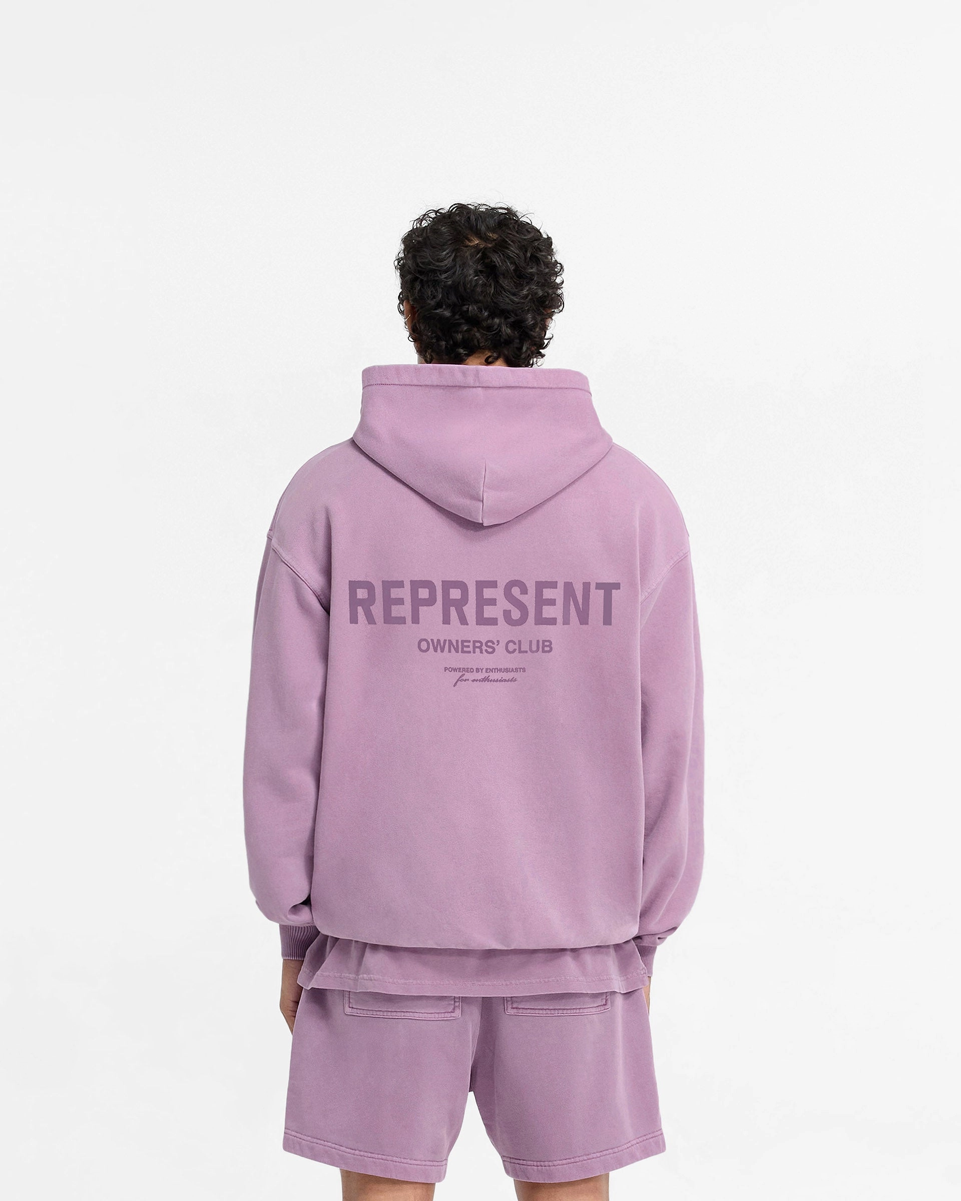 Dromedary like Limited Release Represent Owners Club Hoodie - Mid Purple