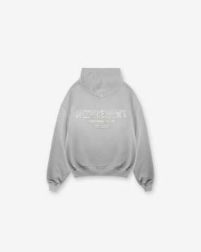 Flexible Hood Structure Represent Owners Club Hoodie - Ultimate Grey