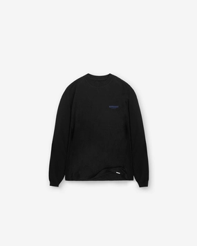 TemperatureControl Fabric Represent Owners Club Long Sleeve T-Shirt - Black Cobalt