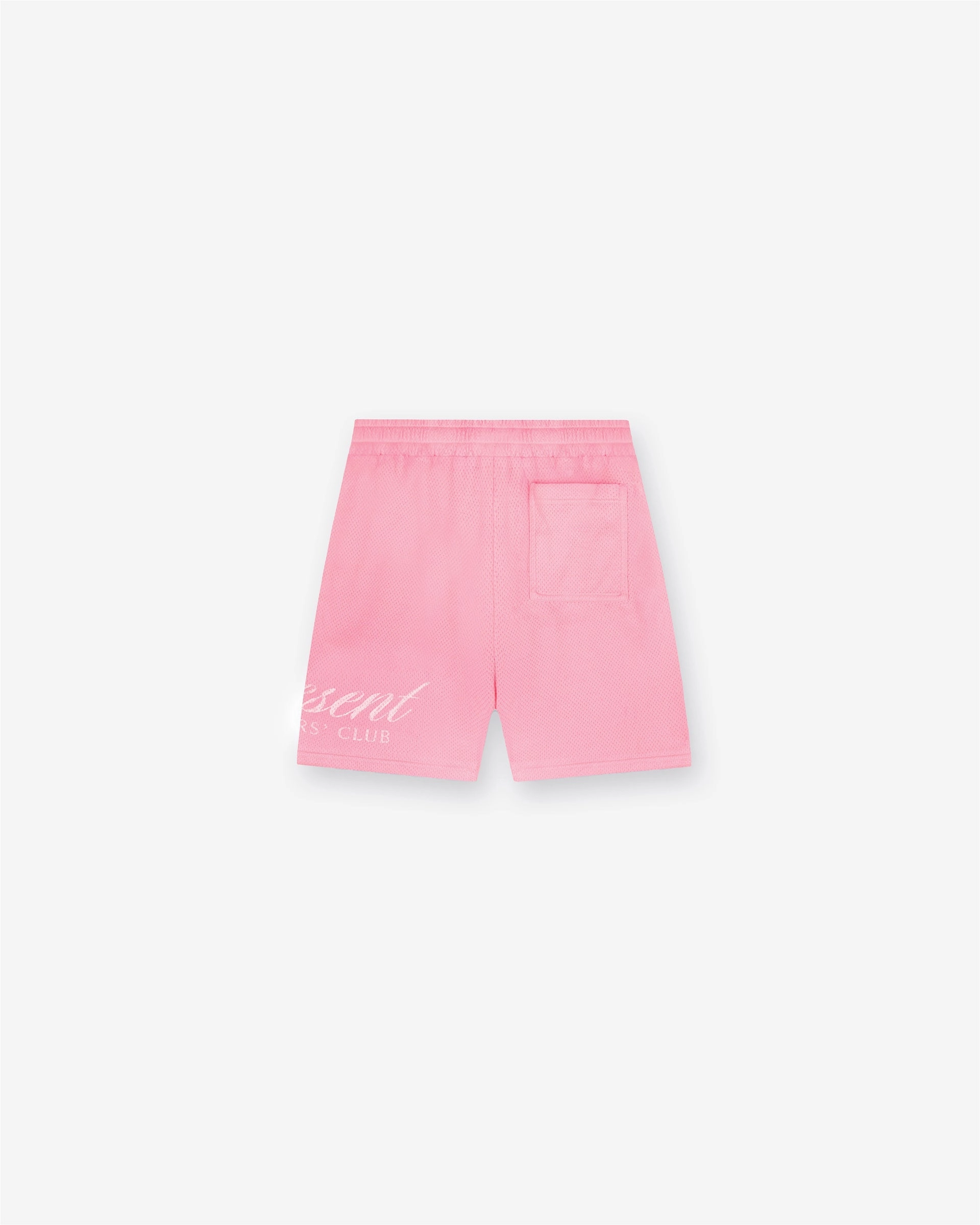Represent Owners Club Script Mesh Shorts - Pink Breathable Waistband