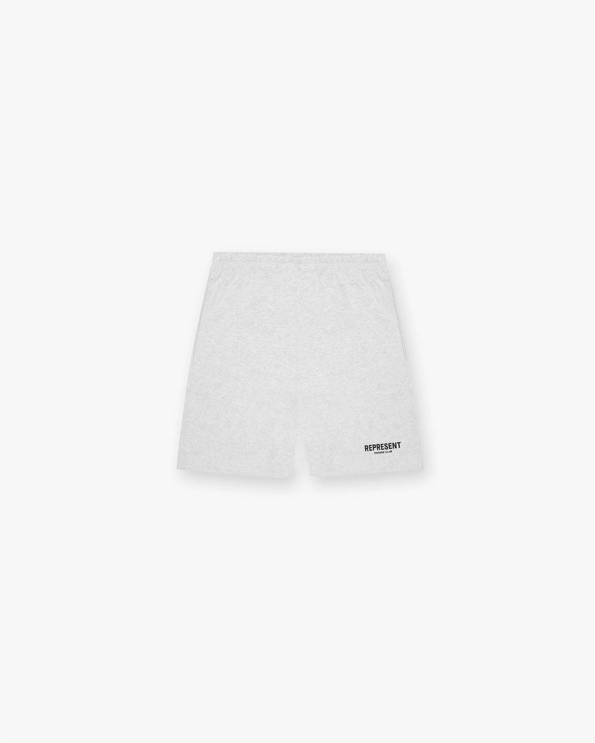 Represent Owners Club Shorts - Ash Grey No Wrinkle Day Wear