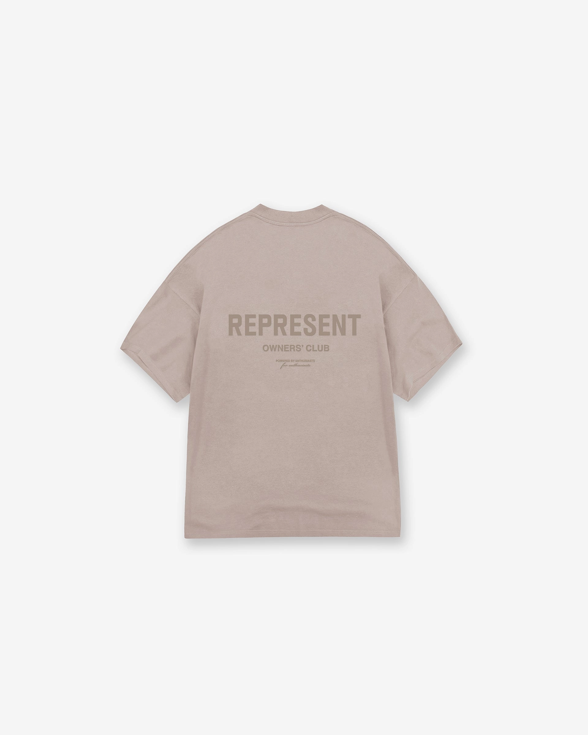 Sustainable Material Blend Represent Owners Club T-Shirt - Mushroom
