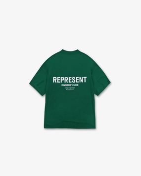 Represent Owners Club T-Shirt - Racing Green Seasonal Smart Bohemian freedom