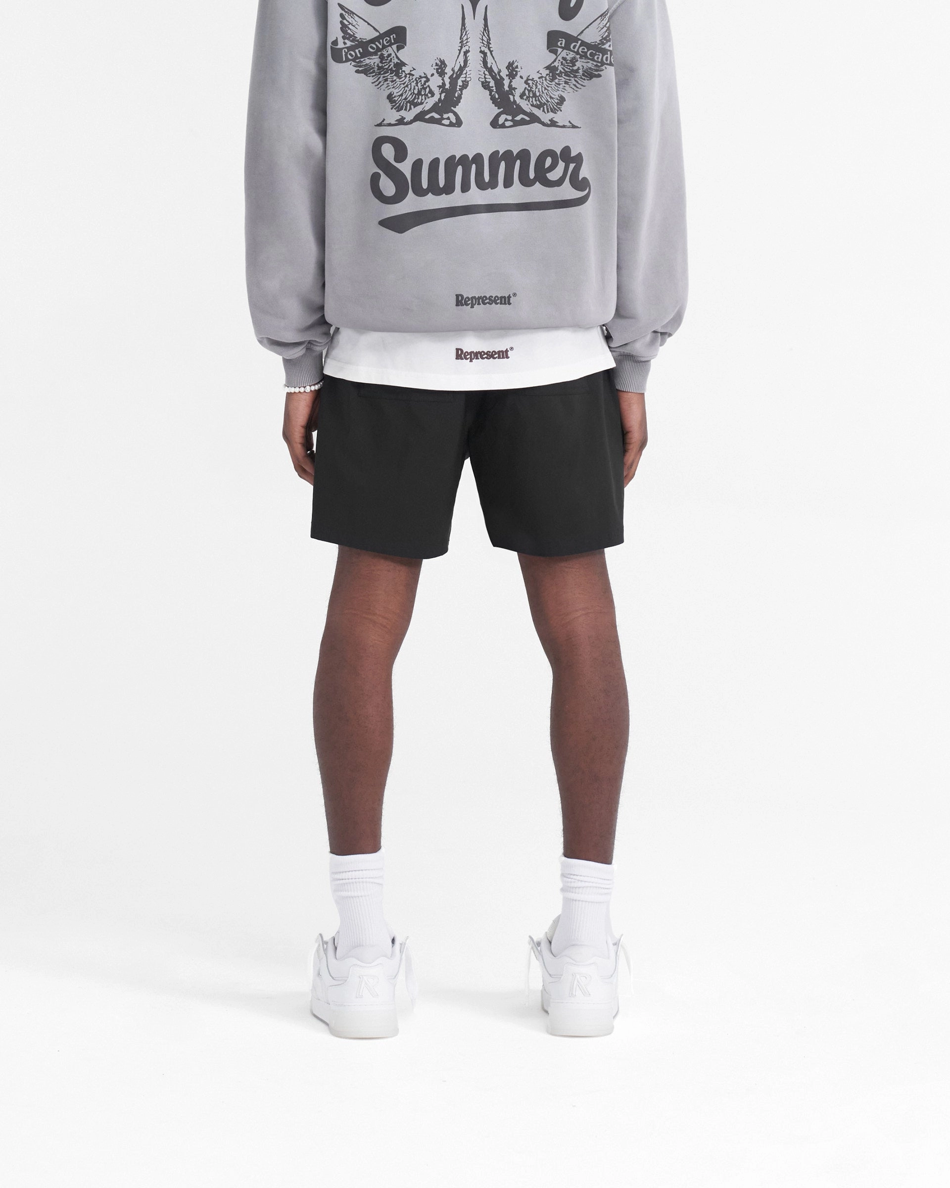 Quick Layer Wear Represent Short - Black