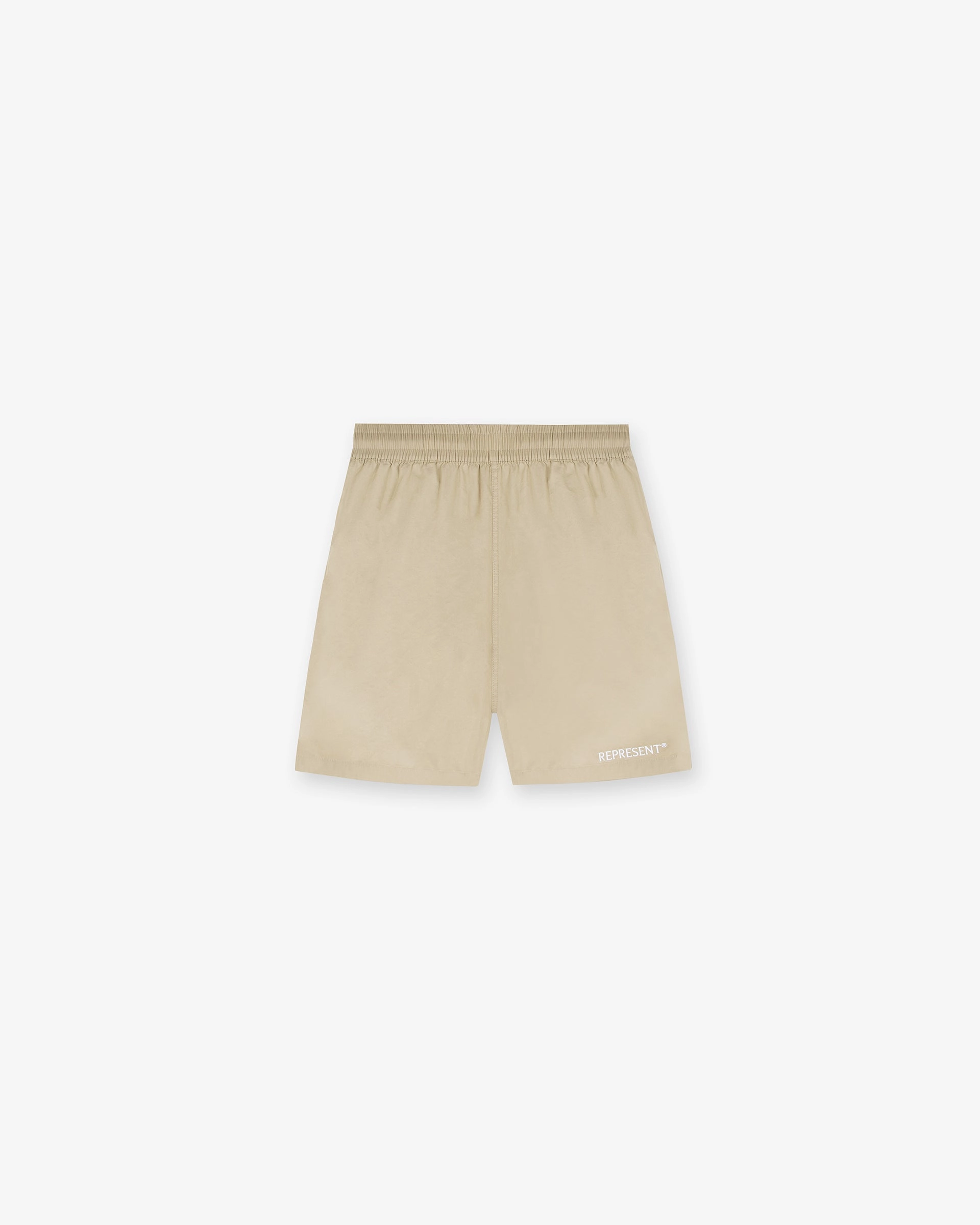 Ripstop Material Double Layered Knees Represent Short - Washed Taupe
