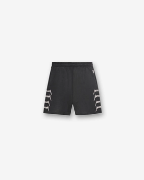 Easy Breezy Represent X Metallica Local Crew Short - Stained Black