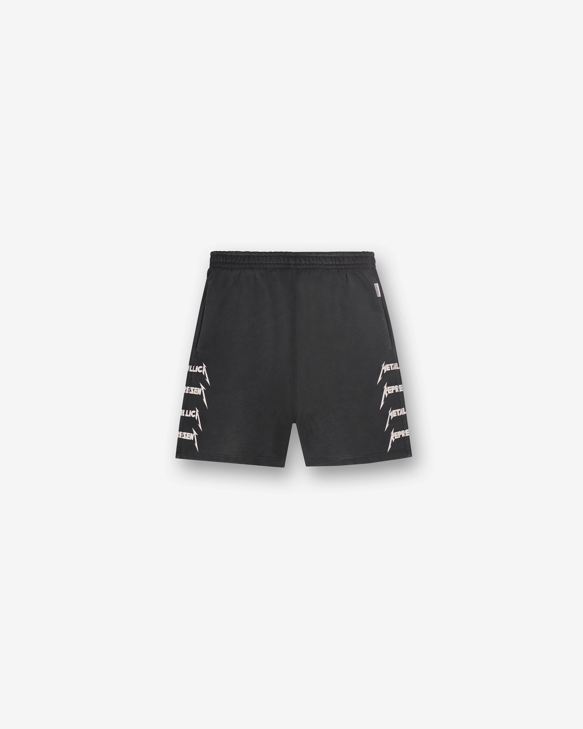 Easy Breezy Represent X Metallica Local Crew Short - Stained Black