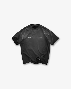Cool Comfort Represent X Oasis Owners Club T-Shirt - Stained Black