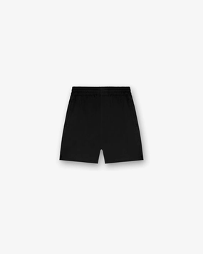 hoodie Resort Shorts - Jet Black