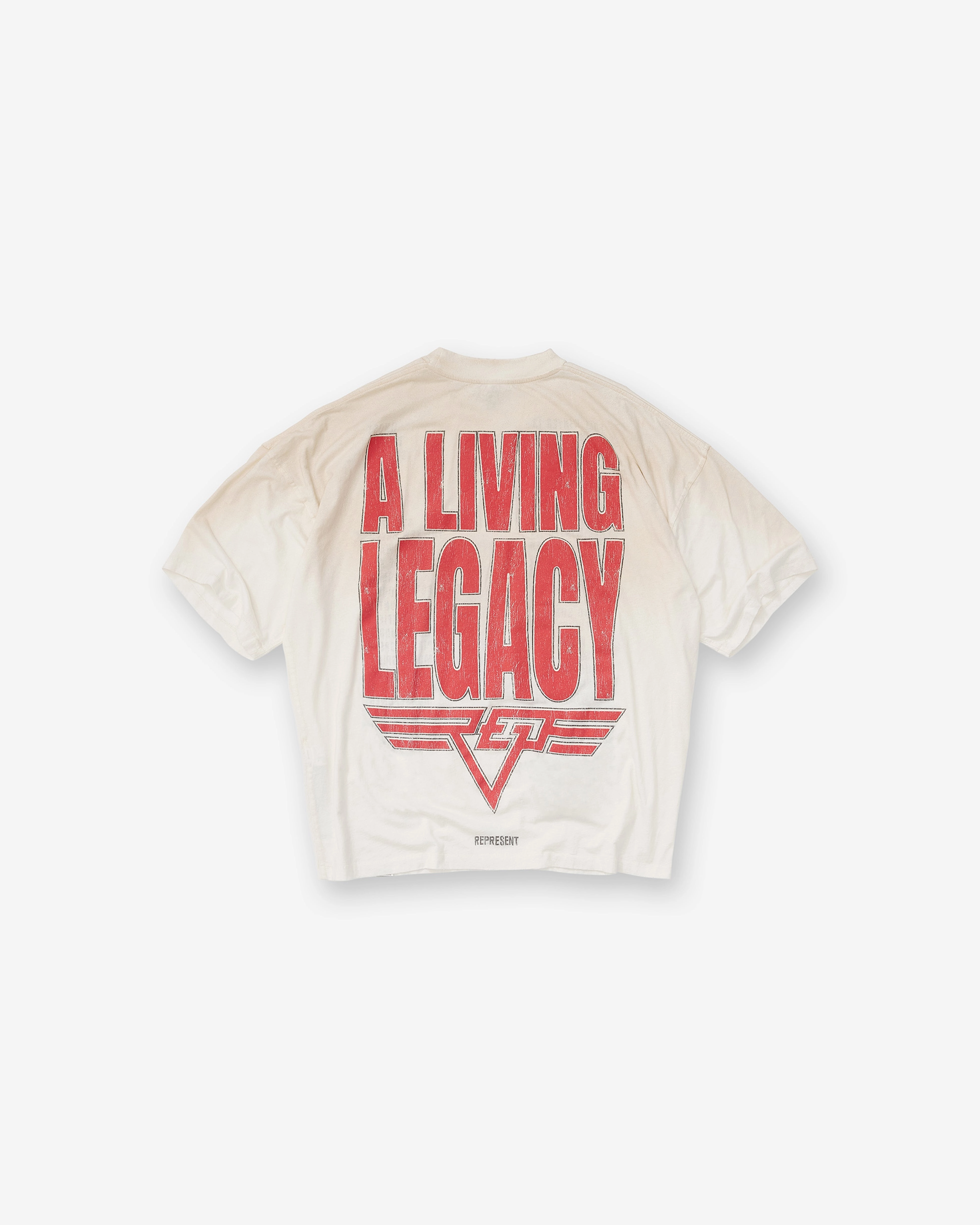 Reversible Living Legacy Tour T-Shirt - Flat White Low Impact Processing