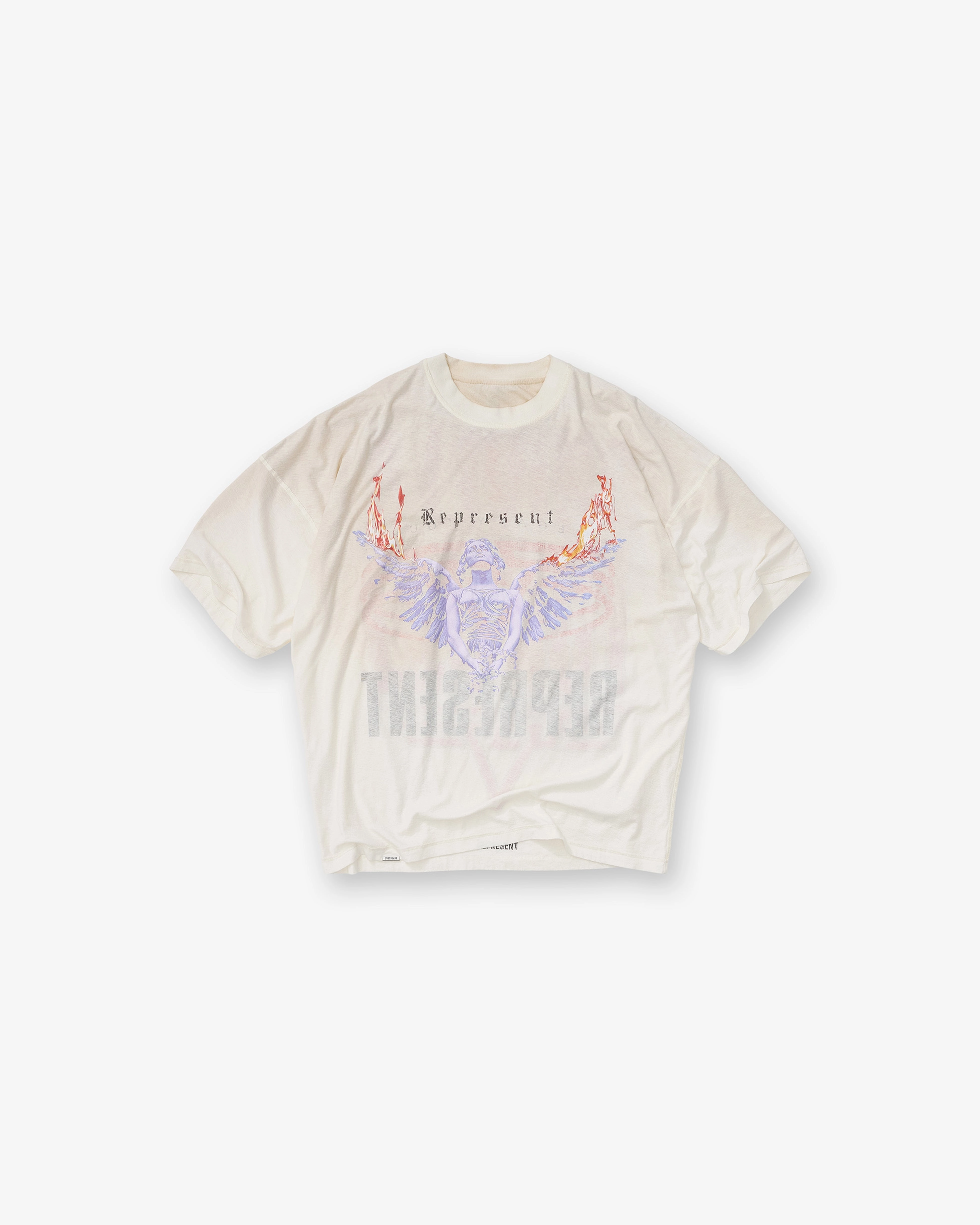 Reversible Living Legacy Tour T-Shirt - Flat White Summer Fashion Athletic and Cool