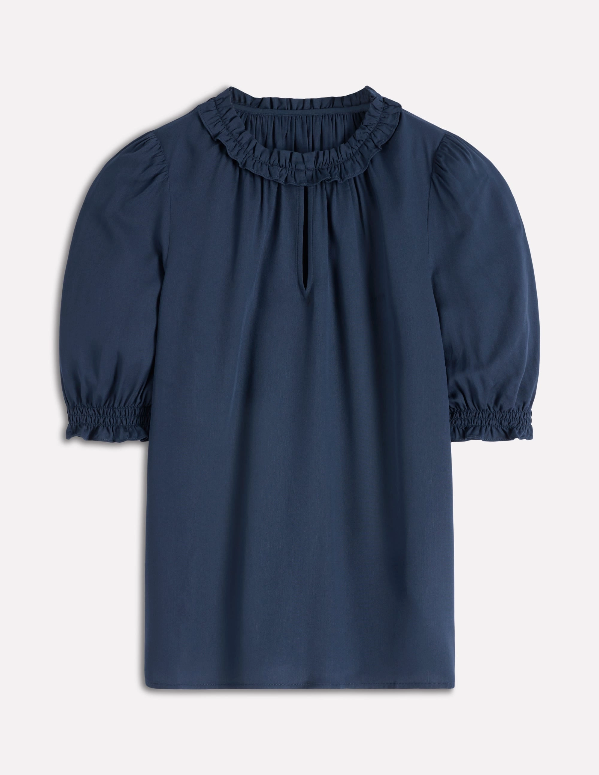 MultiPurposeUtility Ria Short Sleeve Top-Navy