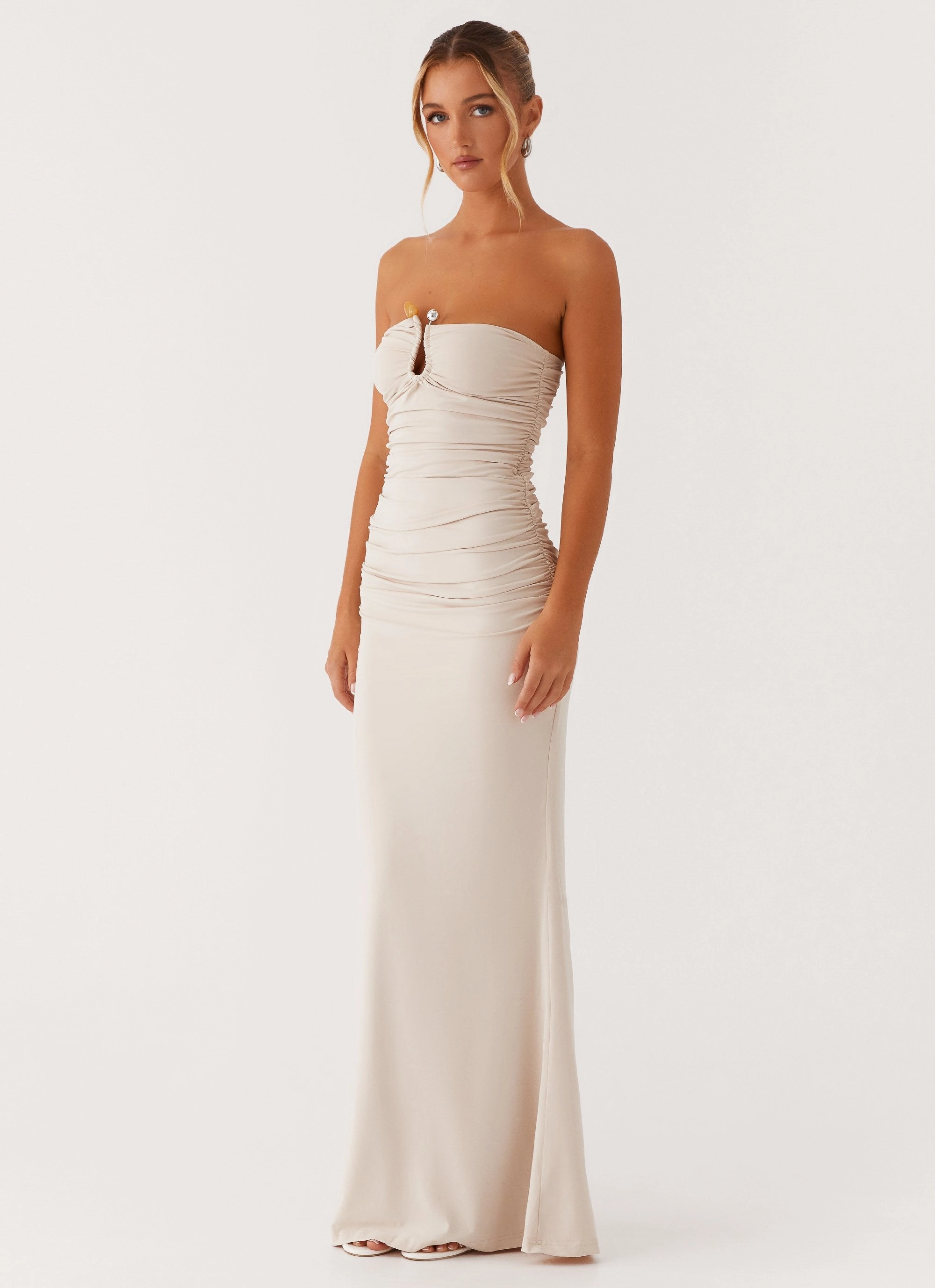 Rudy Maxi Dress - Ivory Theater-Night Sunny Lace