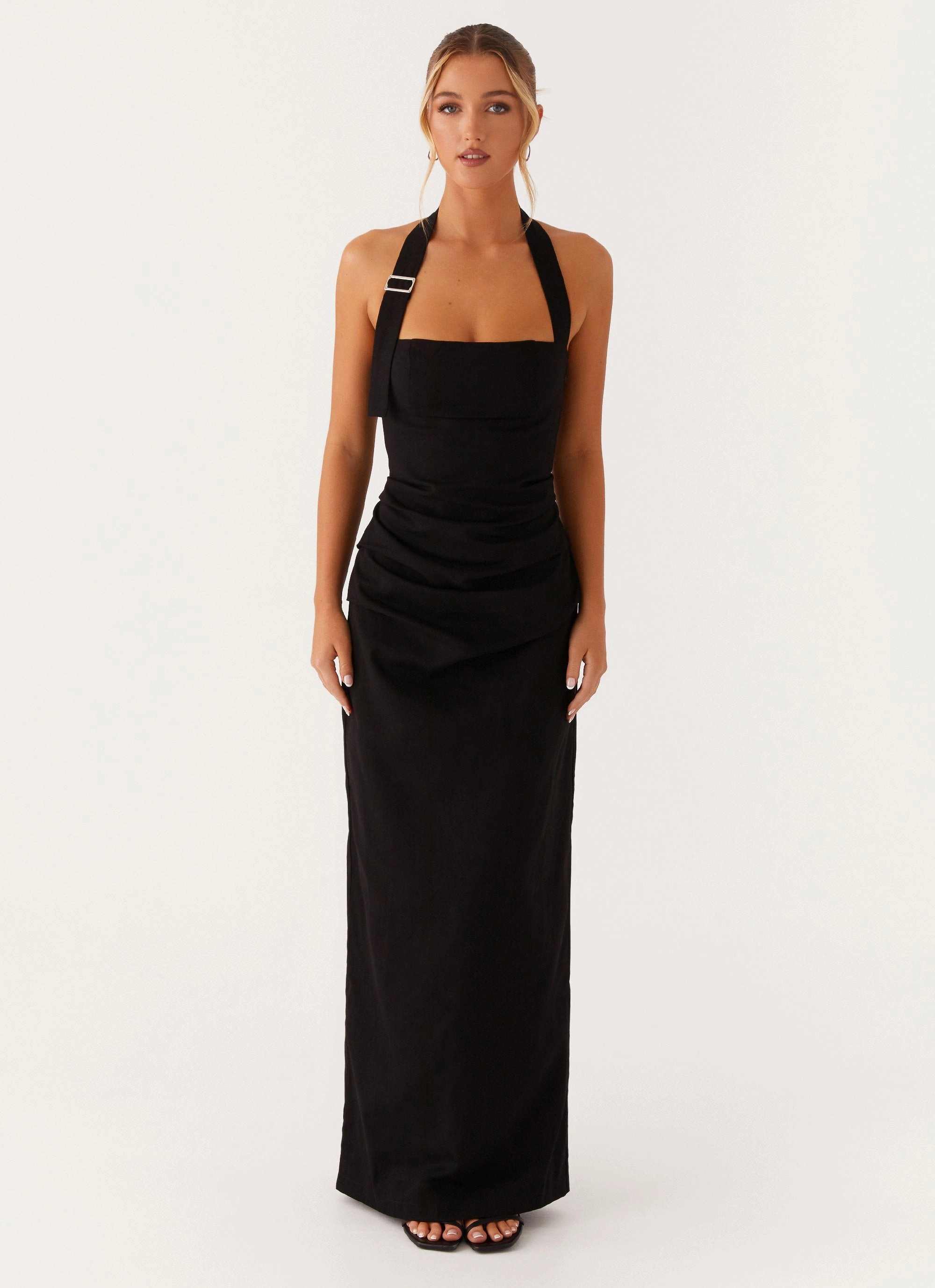 Rumour Has it Maxi Dress - Black Classic Layers