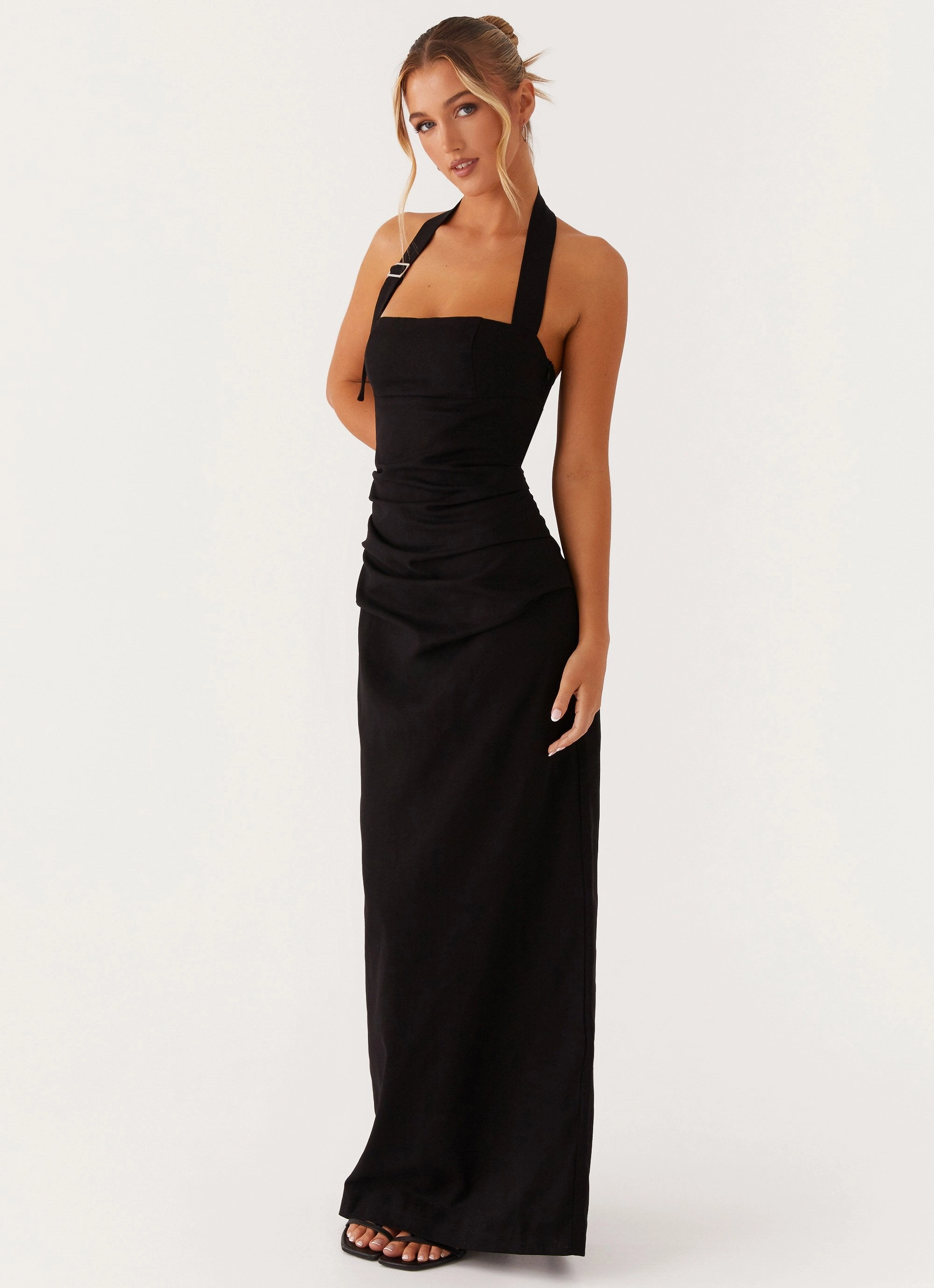 Outfit Boost Smart Blend Rumour Has it Maxi Dress - Black