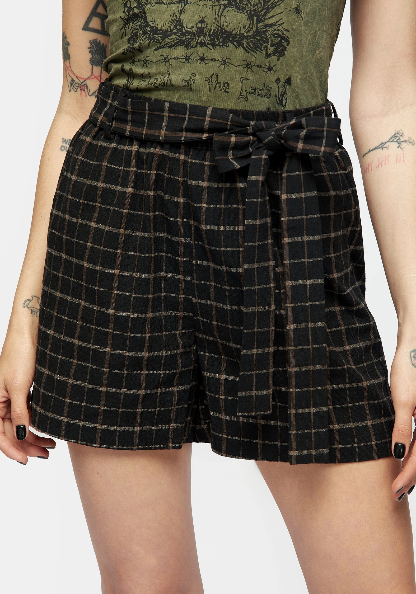 technology industry Beach Wear Ransom Tie Waist Shorts