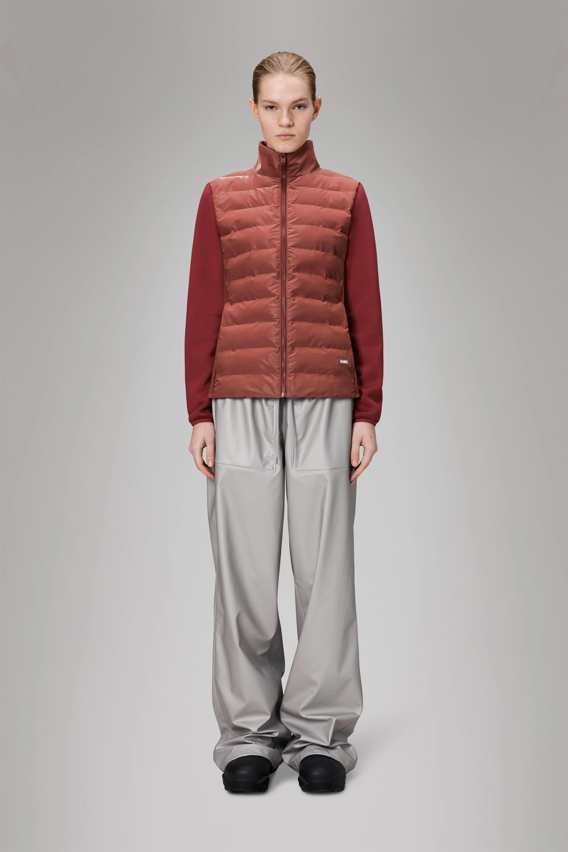 Safi Fleece Hybrid Curve Jacket Bonded Collars