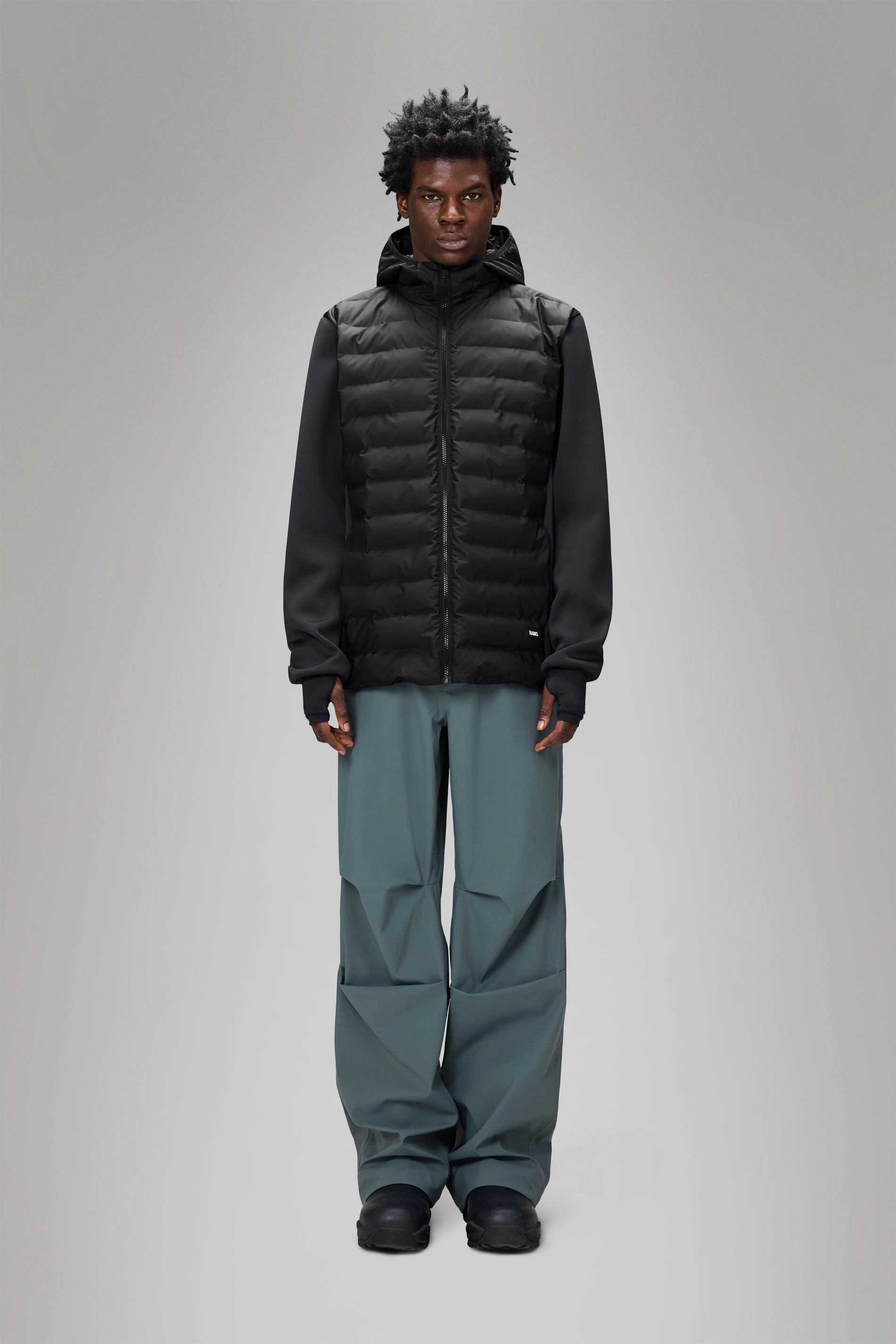 Safi Fleece Hybrid Jacket UV protection layer Eco Friendly Padding