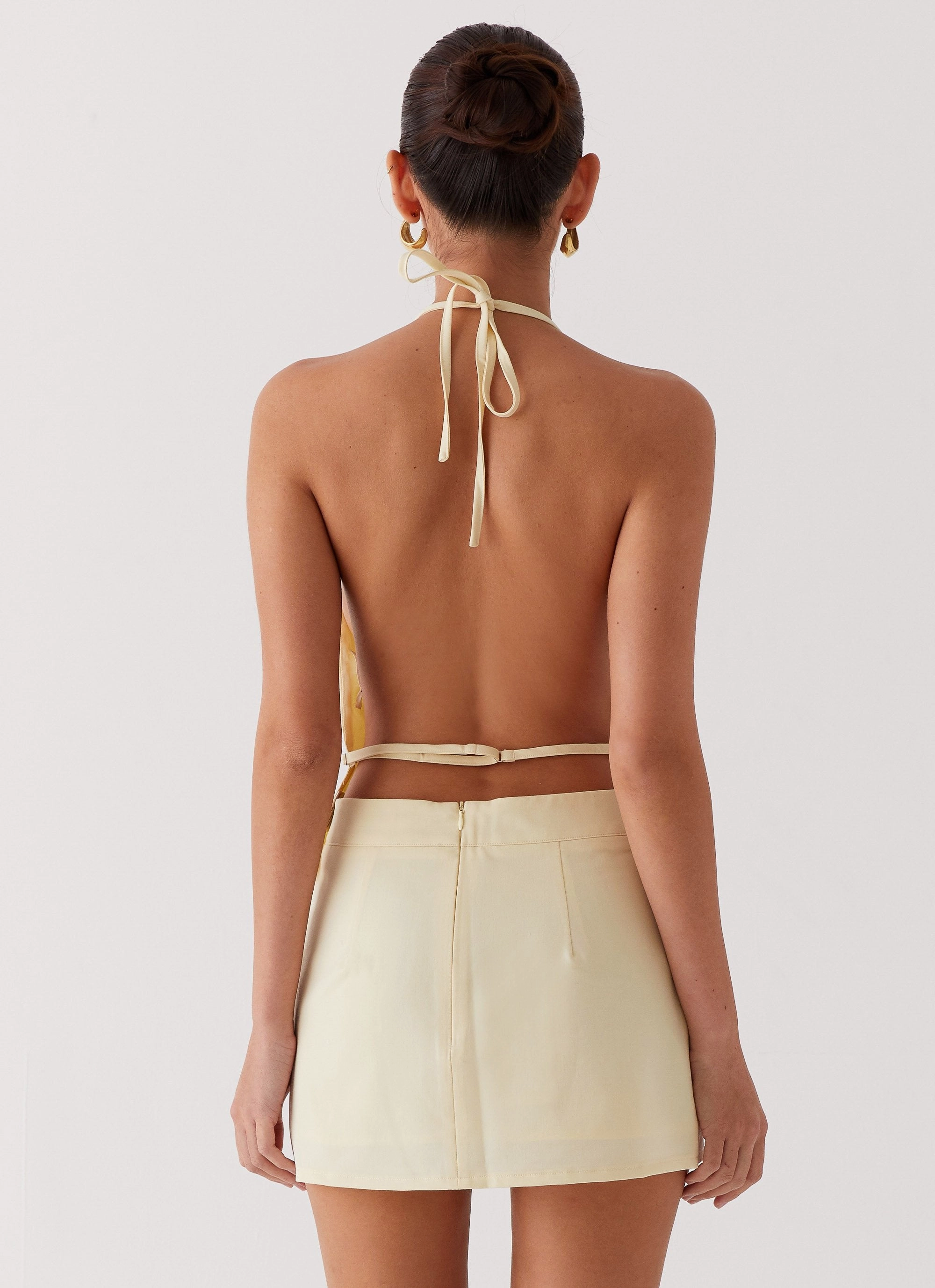 Sarah Mini Skirt - Butter Fitted Cut