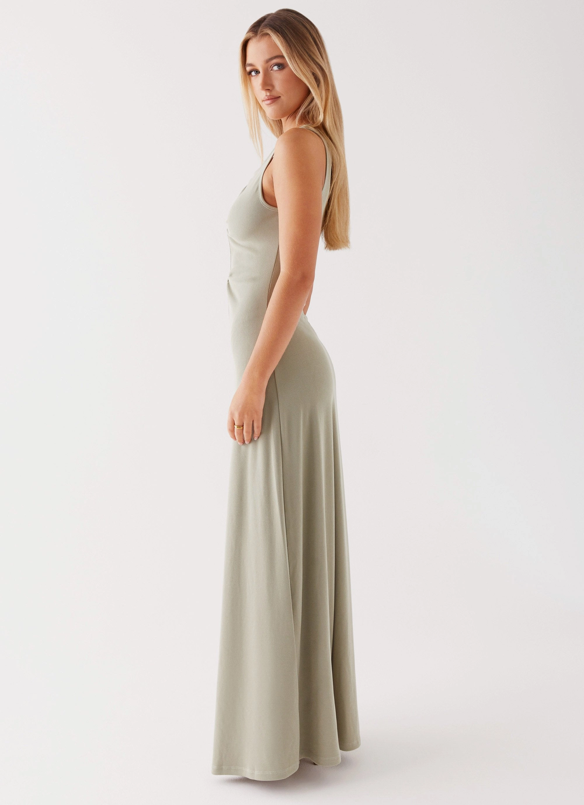 Valli Maxi Dress - Sage Relaxed Layer