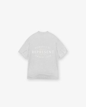 Represent Owners Club Stamp T-Shirt - Ash Grey Formal Occasion
