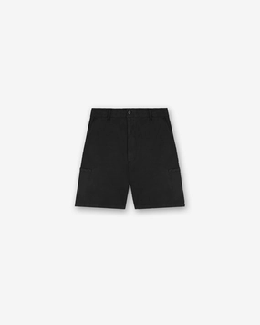 WrinkleFreeFabric Season Cargo Short - Jet Black