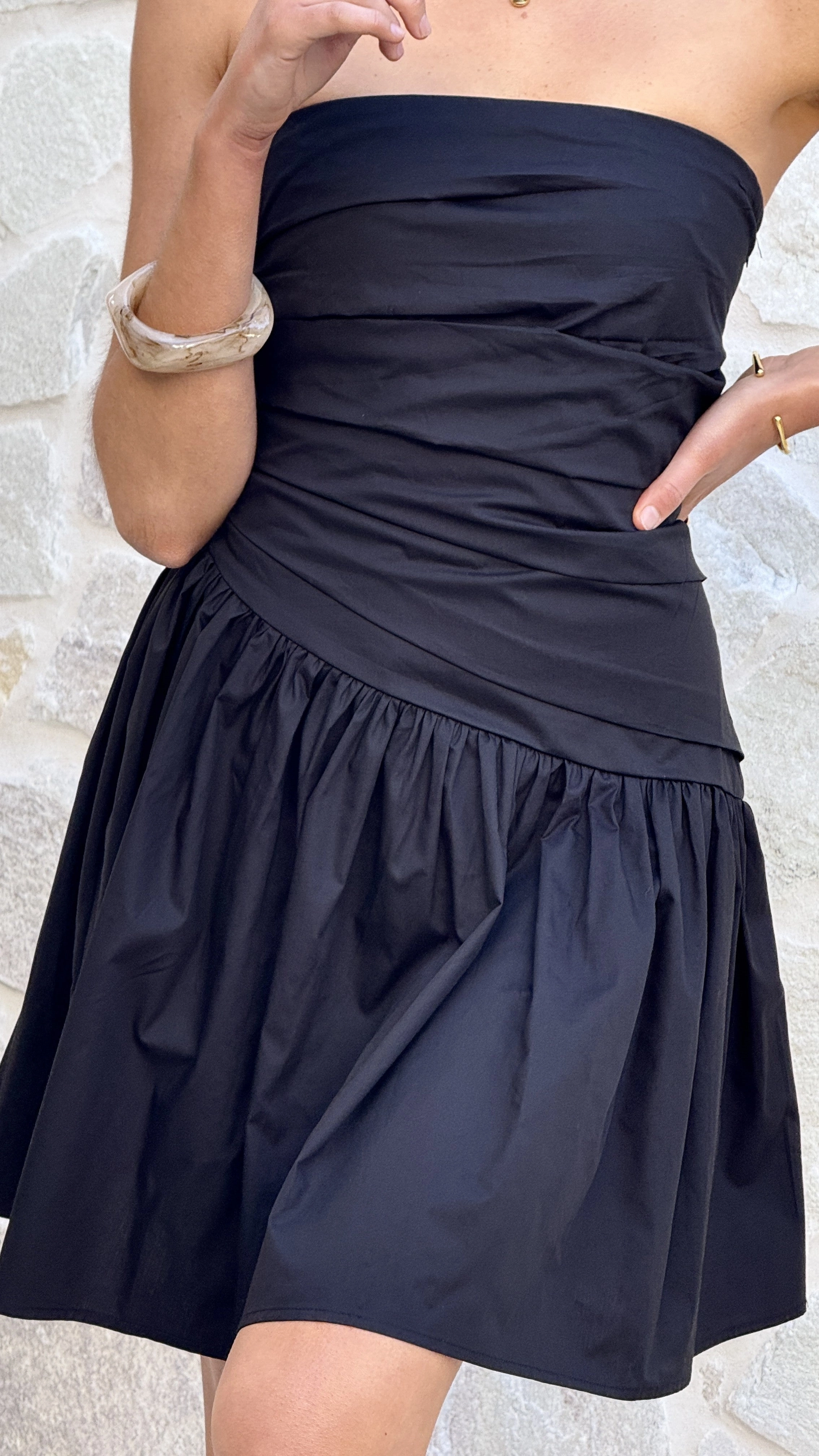 Selena Mini Dress - Black Work Ready Grace Glow